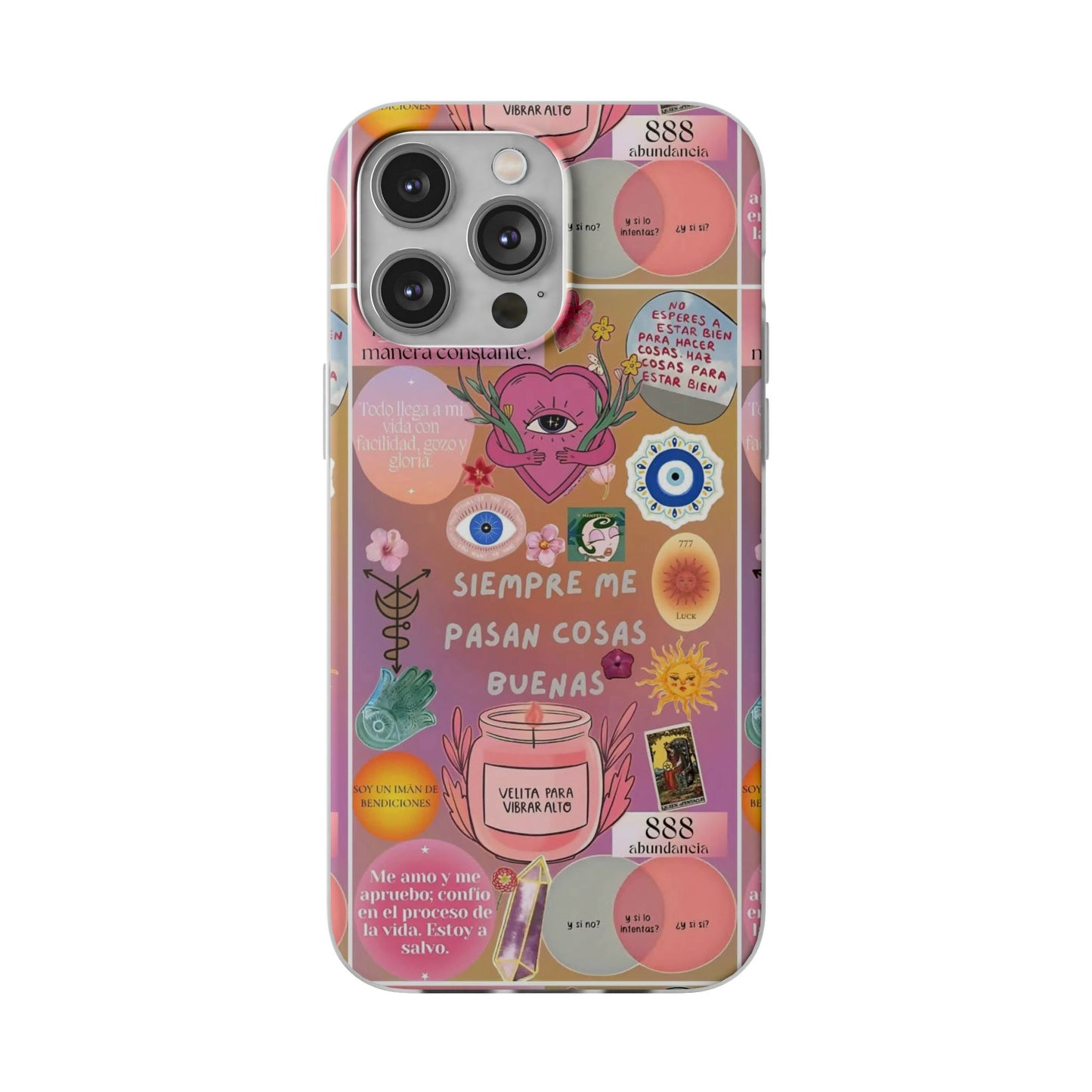 Colorful Affirmation Phone Cases, Positive Vibe Cases for iPhone, Flexible Phone Protection, Unique Gifts for Friends