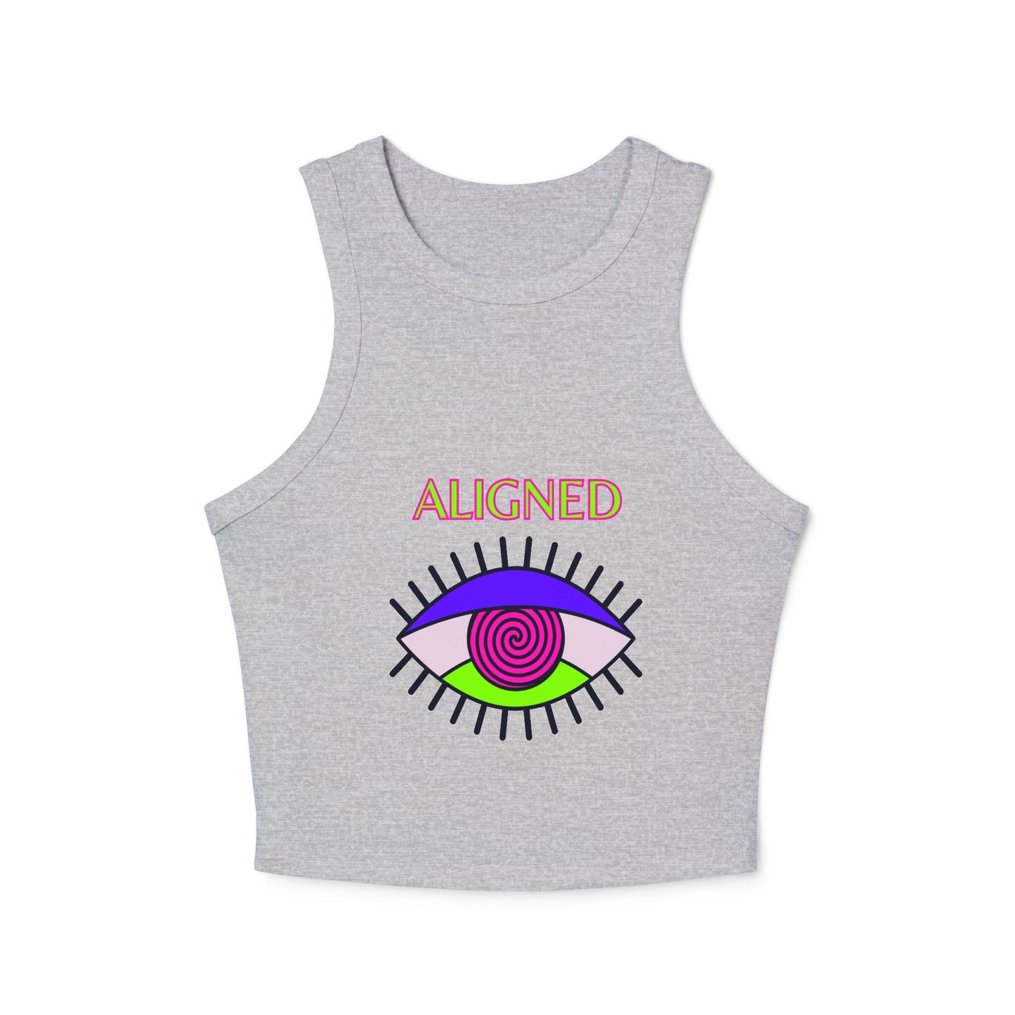 Women's Micro Rib Racer Tank Top