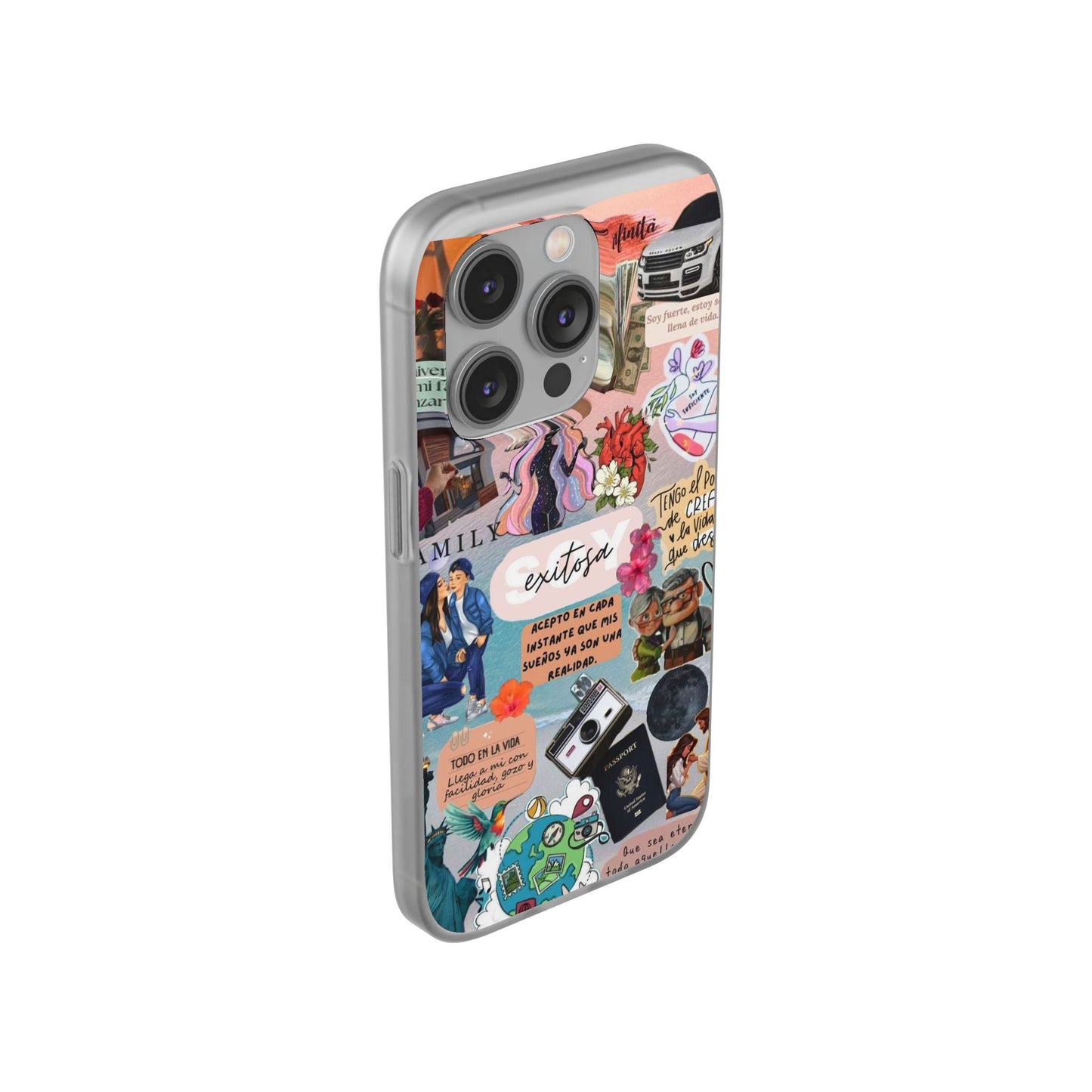 Colorful Inspirational Phone Case, Motivational iPhone Cover, Fun Phone Accessory, Unique Gift for Creative Souls, Flexible Cases for [...]