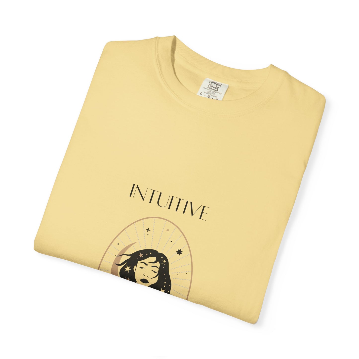 Intuitive Unisex Garment-Dyed T-Shirt | Astrology-Inspired Design
