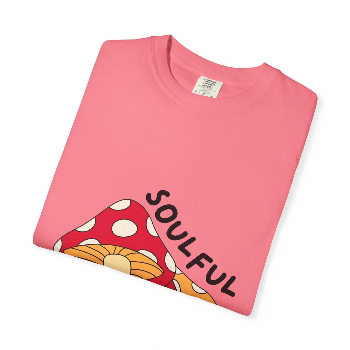 Soulful Mushroom Unisex T-shirt - Eye-catching, Comfortable Casual Wear