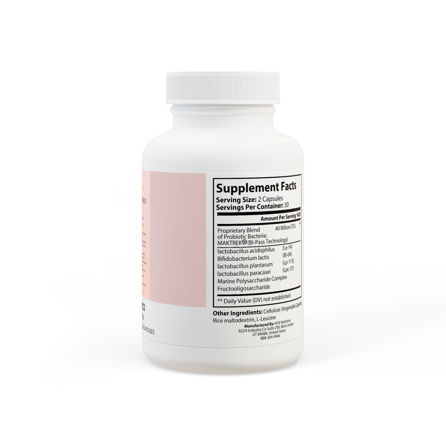 ✨ Divine Balance Elixir Probiotic Capsules Harmony begins within. La armonía comienza desde adentro.  (60 Capsules)