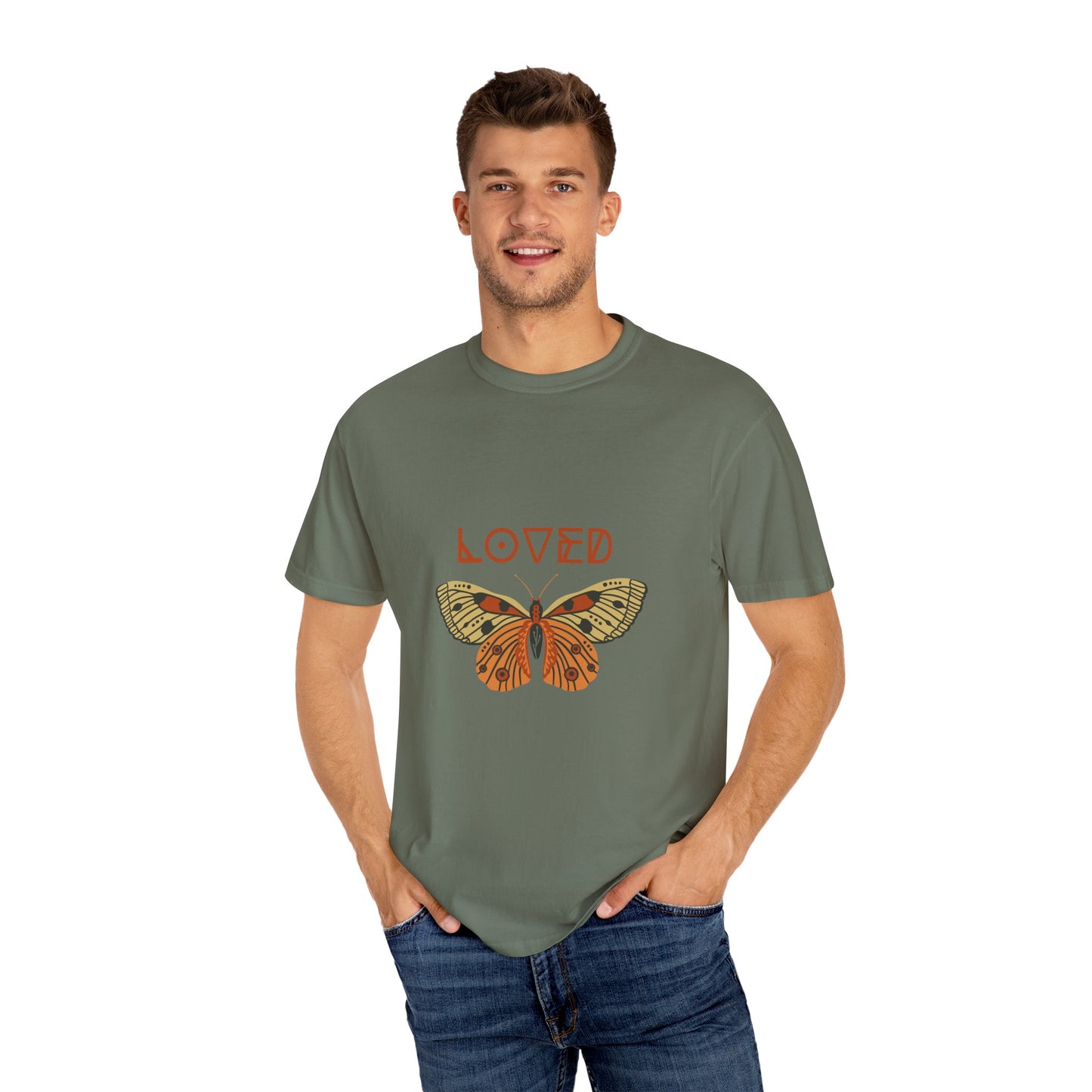 Loved Butterfly Unisex T-Shirt - Perfect Gift for Nature Lovers