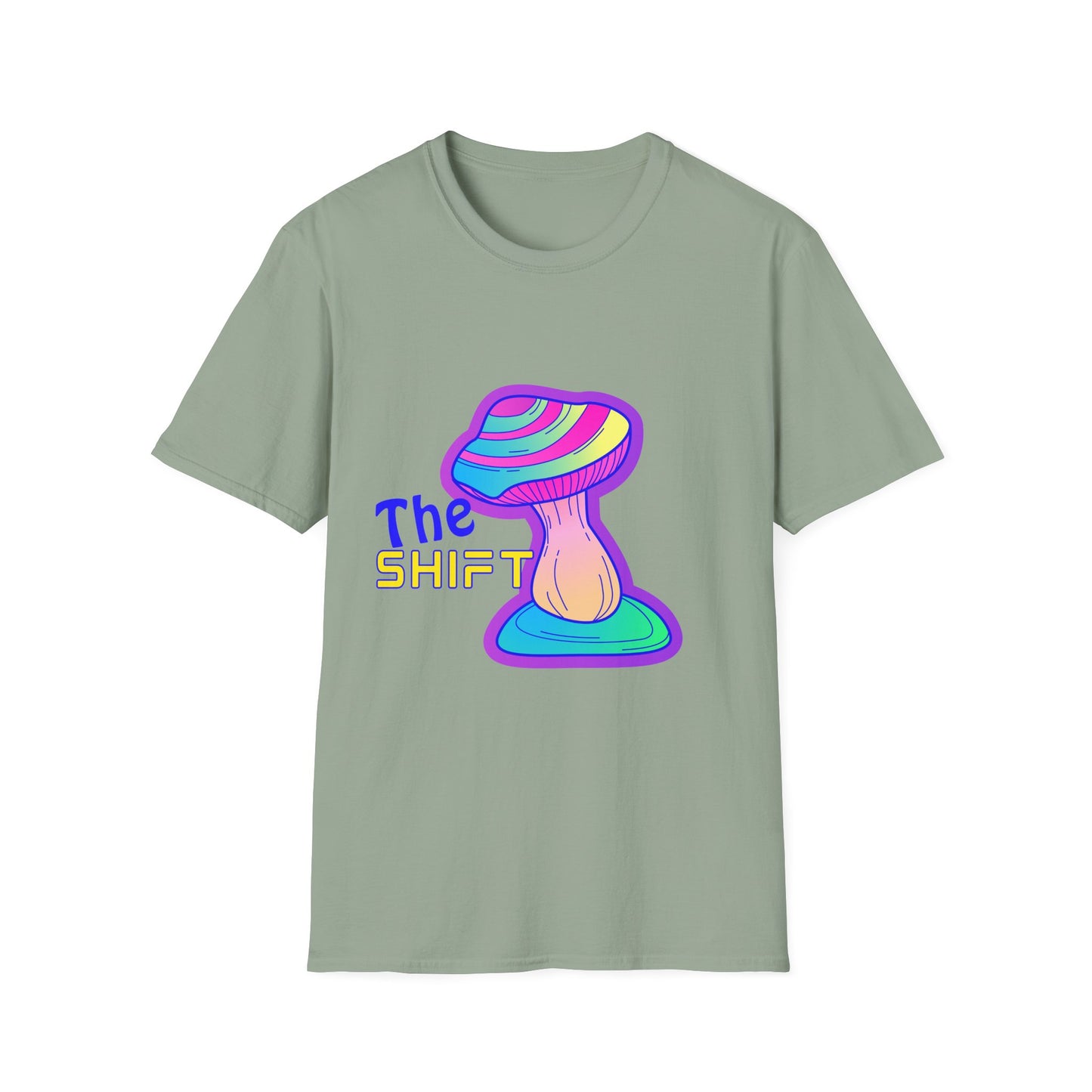 Colorful Psychedelic Unisex T-Shirt - 'The Shift' Graphic Tee for Festivals & Everyday Wear