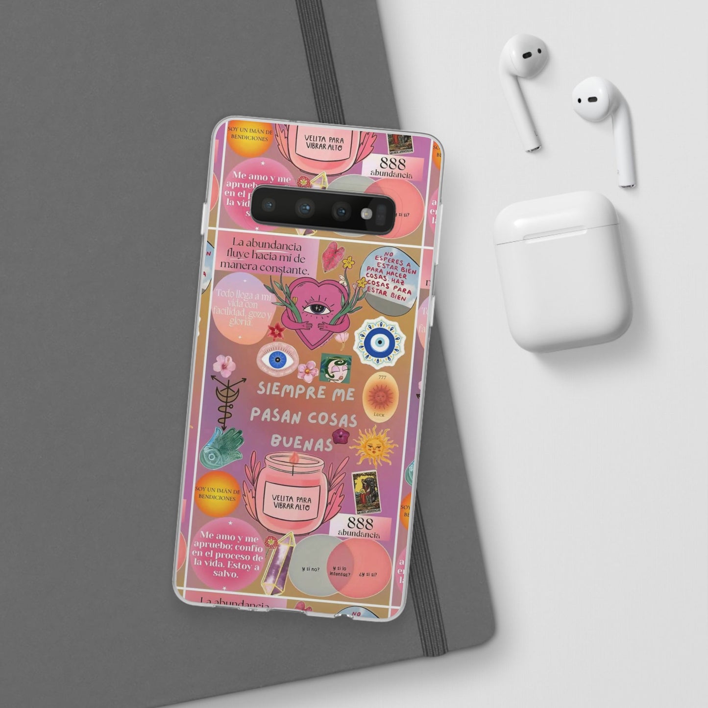 Colorful Affirmation Phone Cases, Positive Vibe Cases for iPhone, Flexible Phone Protection, Unique Gifts for Friends
