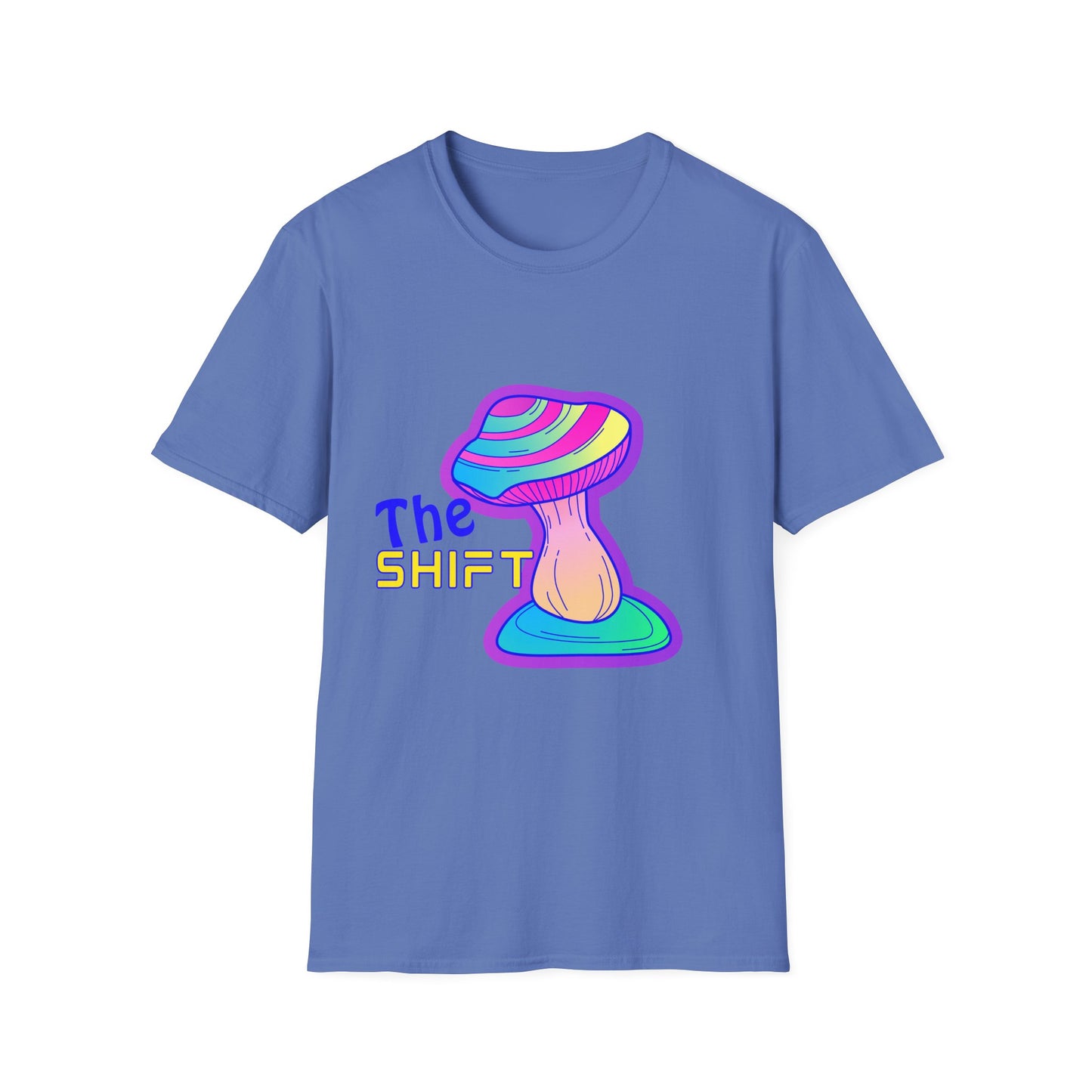 Colorful Psychedelic Unisex T-Shirt - 'The Shift' Graphic Tee for Festivals & Everyday Wear