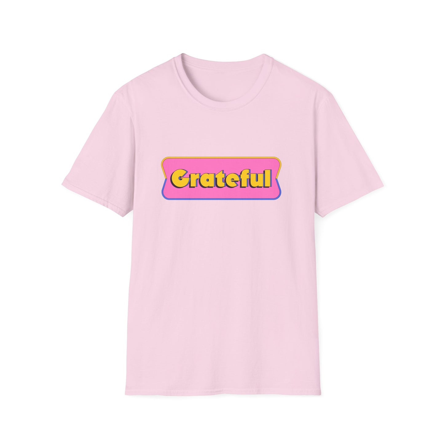 Grateful Retro Unisex Softstyle T-Shirt