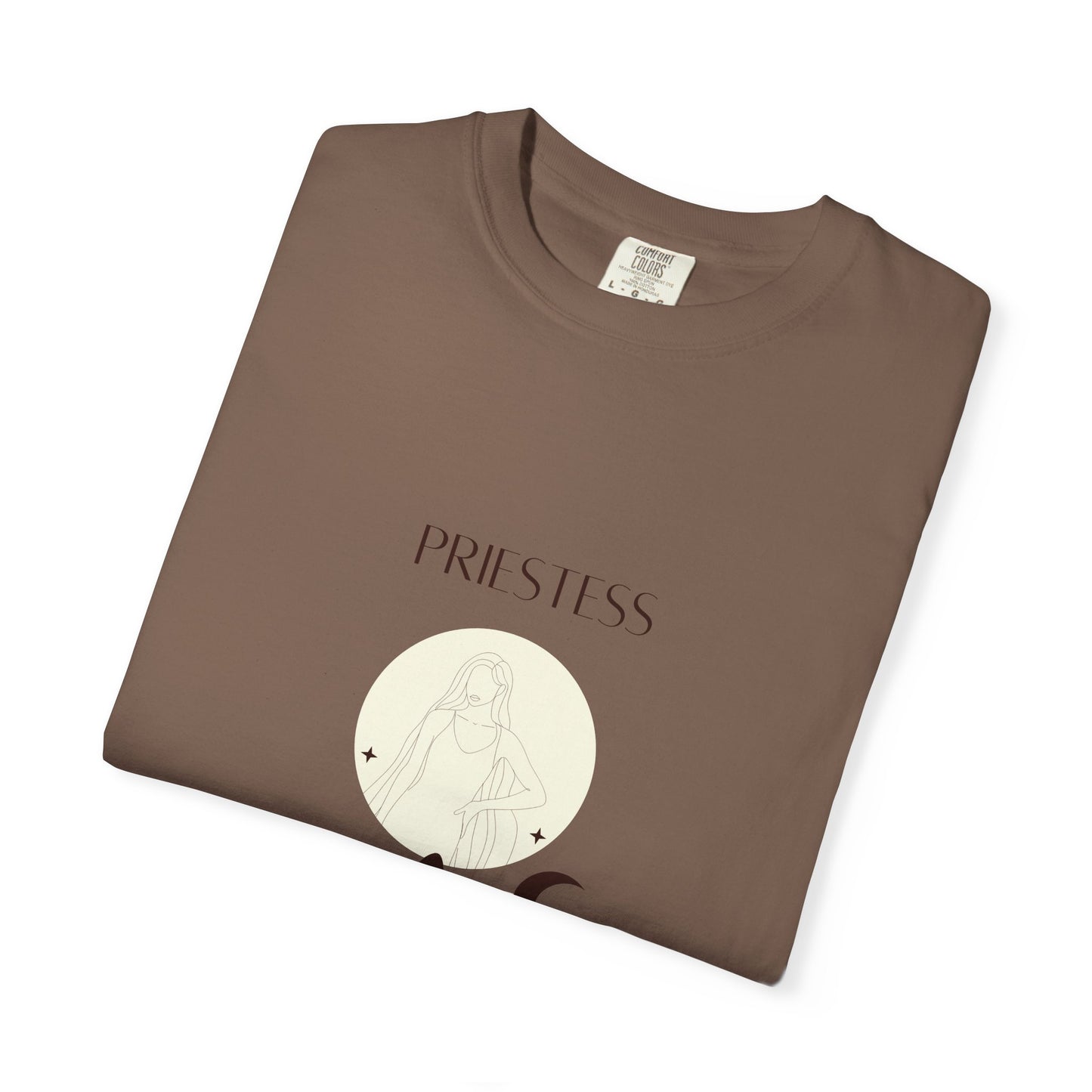 Bohemian Priestess T-Shirt | Unisex Garment-Dyed Tee for Spiritual Souls