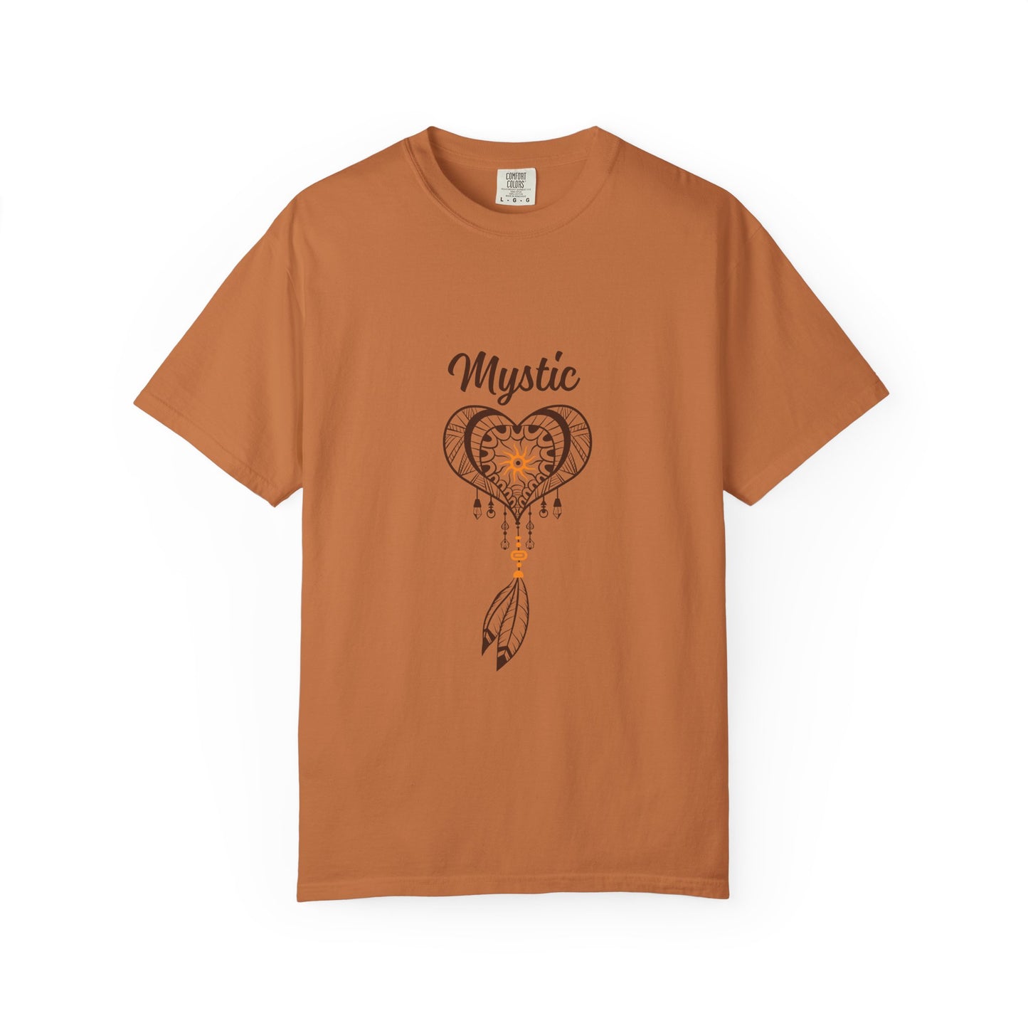 Mystic Heart Unisex T-shirt – Bohemian Style Graphic Tee