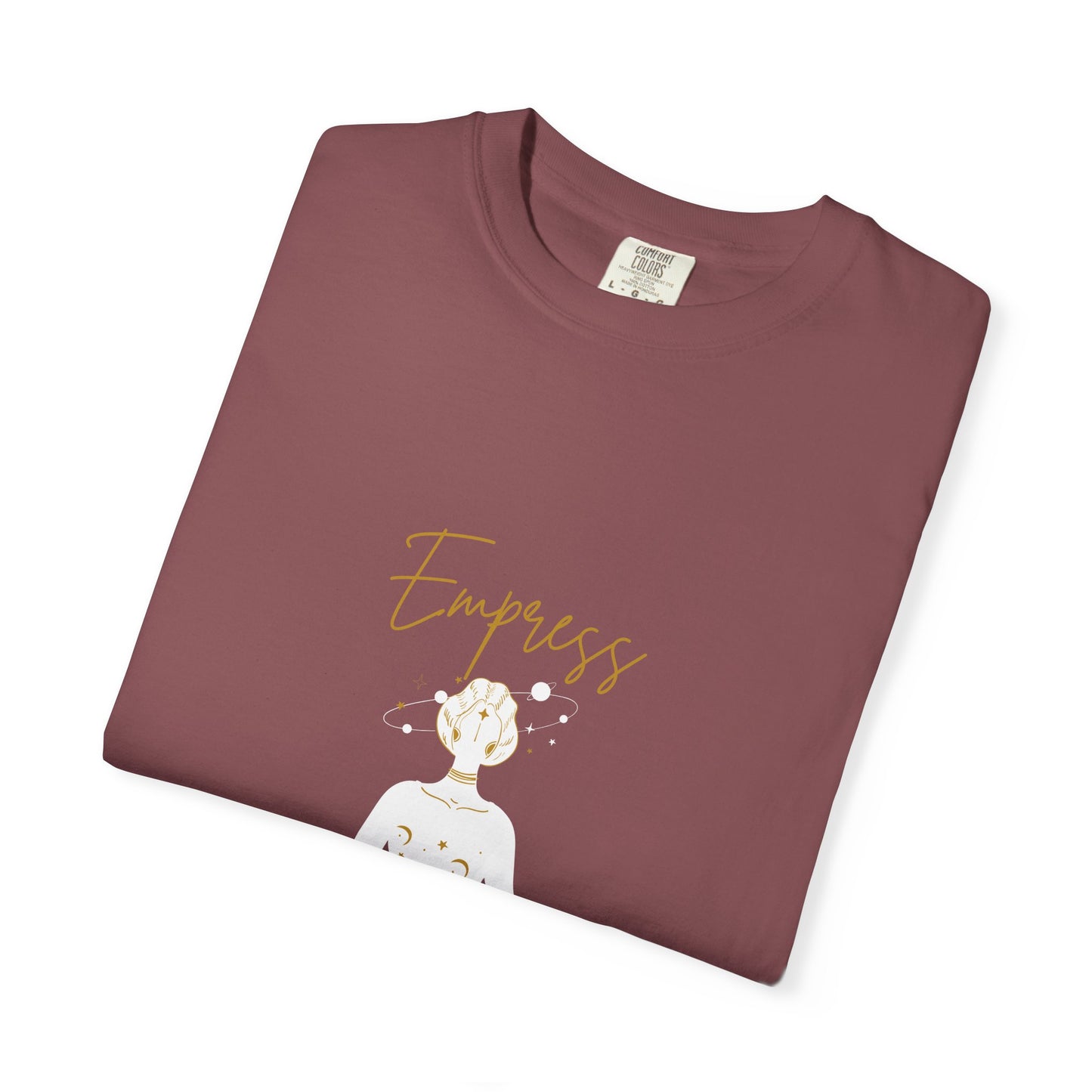 Bohemian Empress T-Shirt – Relaxed Fit, Mindfulness Design