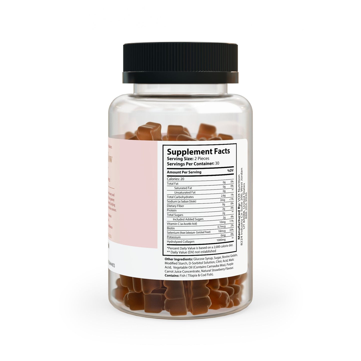 The Feminine Elixirs | Divine Glow Collagen  (60 Gummies)