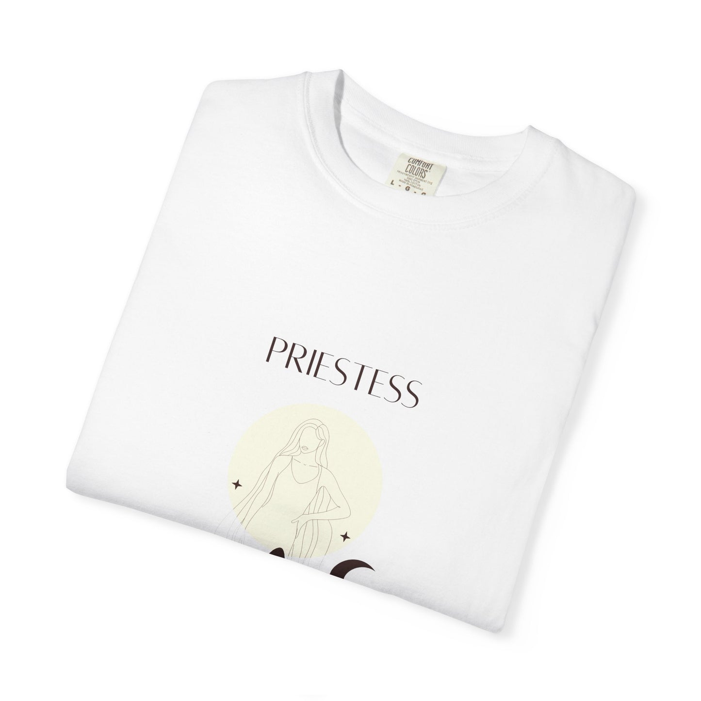 Bohemian Priestess T-Shirt | Unisex Garment-Dyed Tee for Spiritual Souls