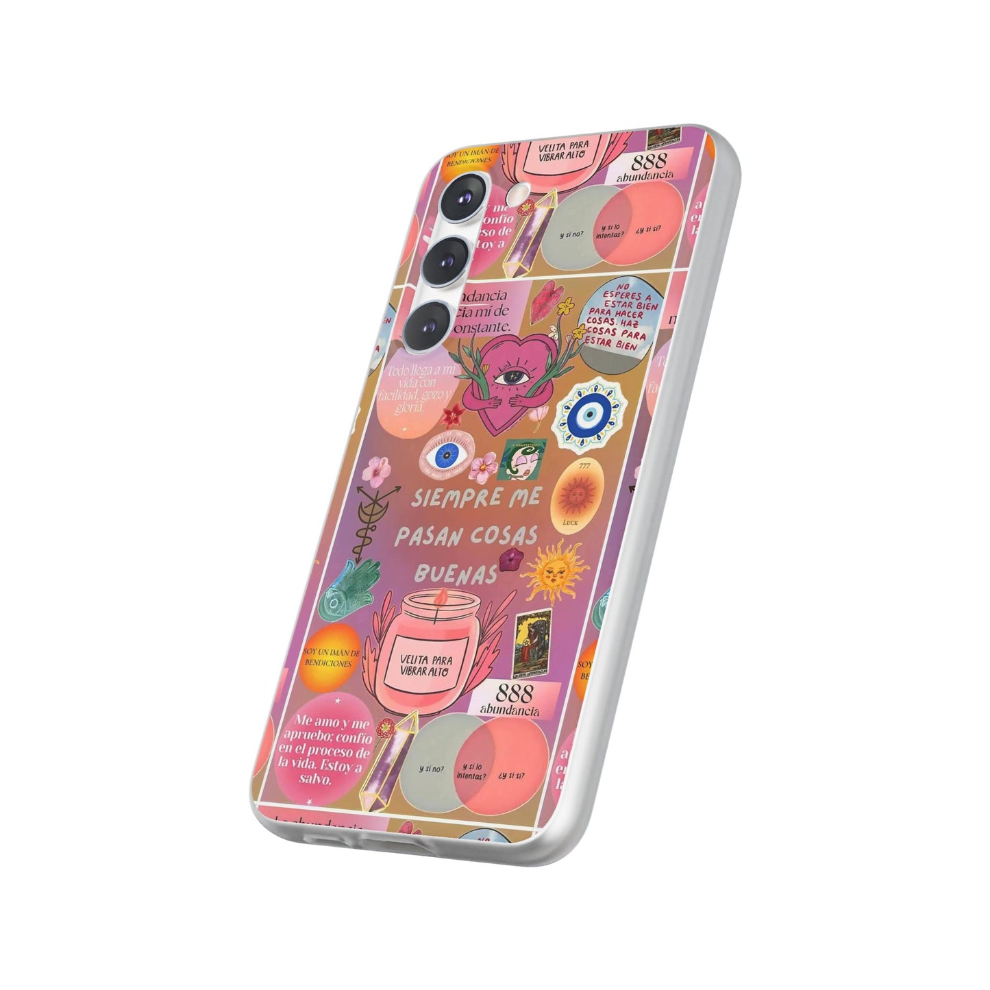 Colorful Affirmation Phone Cases, Positive Vibe Cases for iPhone, Flexible Phone Protection, Unique Gifts for Friends