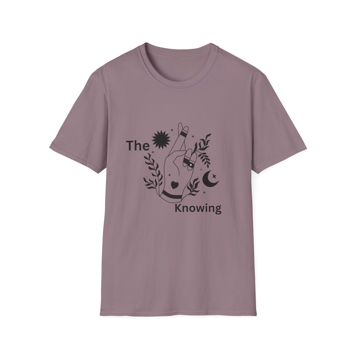Unisex Softstyle T-Shirt - "The Knowing" Floral Graphic Tee