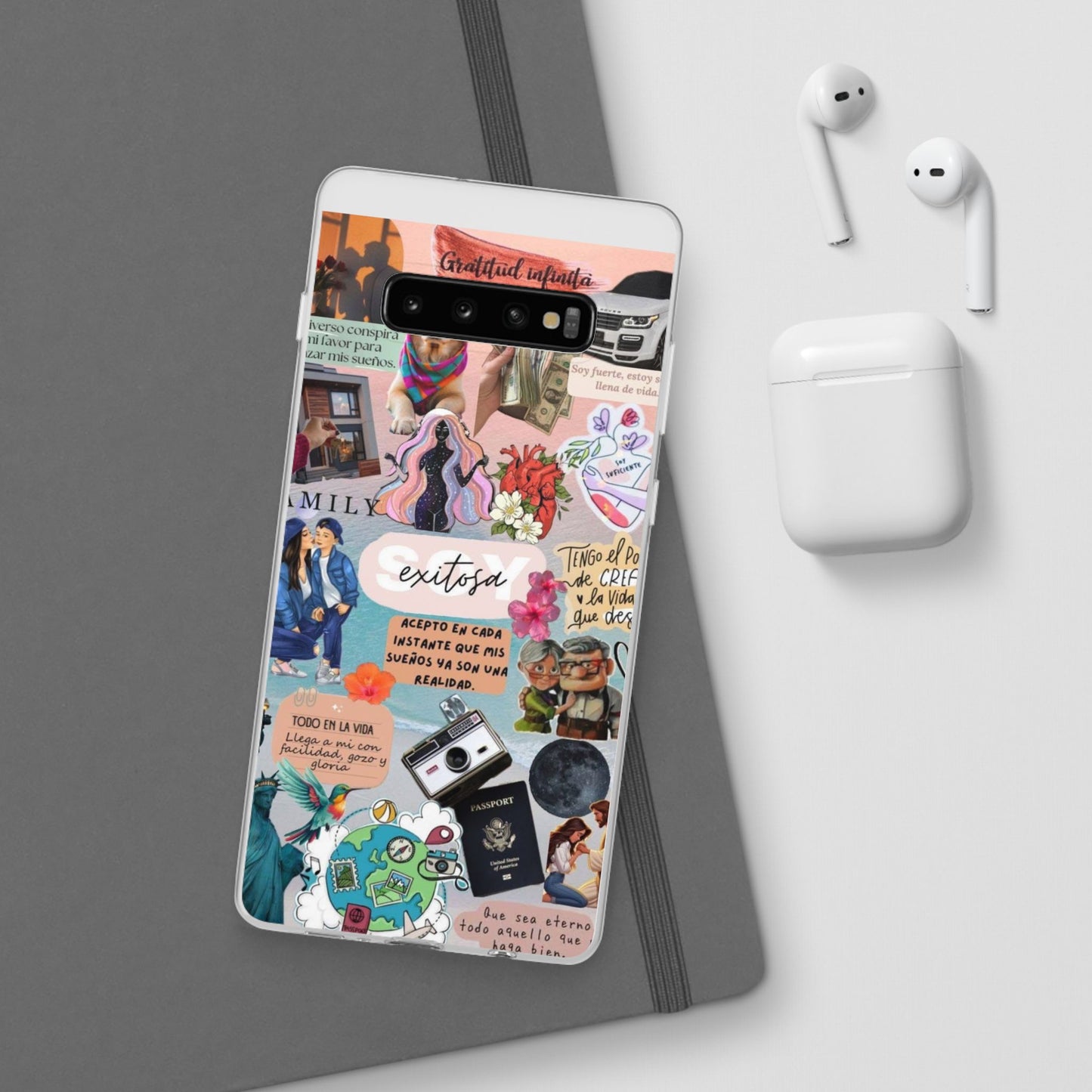 Colorful Inspirational Phone Case, Motivational iPhone Cover, Fun Phone Accessory, Unique Gift for Creative Souls, Flexible Cases for [...]