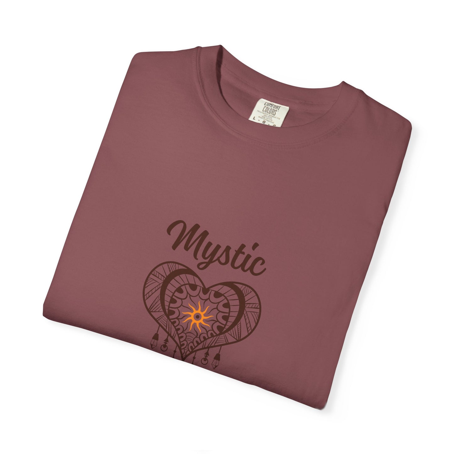 Mystic Heart Unisex T-shirt – Bohemian Style Graphic Tee