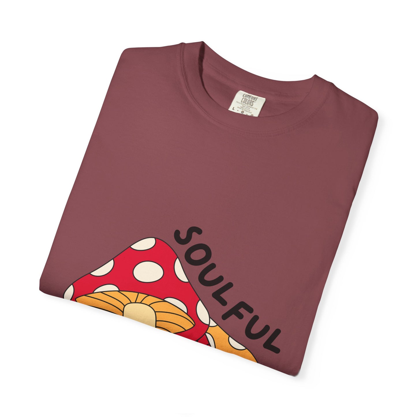 Soulful Mushroom Unisex T-shirt - Eye-catching, Comfortable Casual Wear