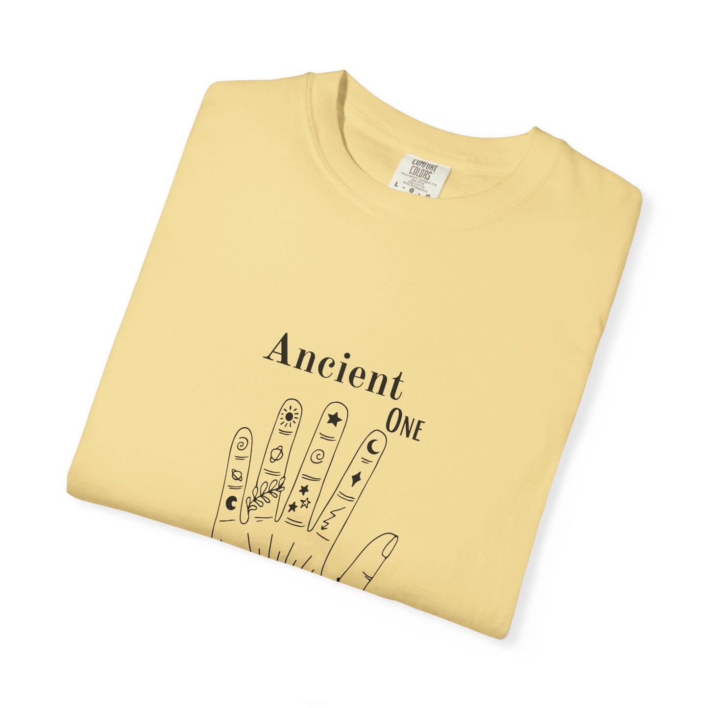 Ancient One Unisex Garment-Dyed T-Shirt - Bohemian Style for Spiritual Vibes