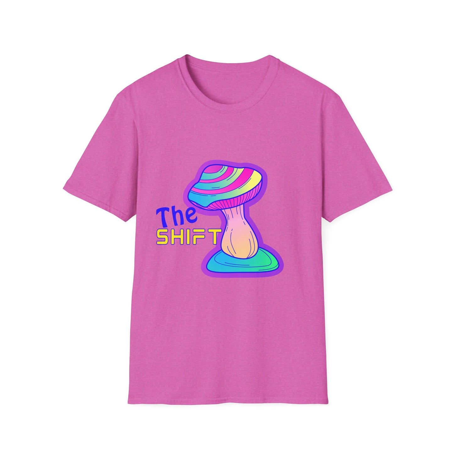 Colorful Psychedelic Unisex T-Shirt - 'The Shift' Graphic Tee for Festivals & Everyday Wear