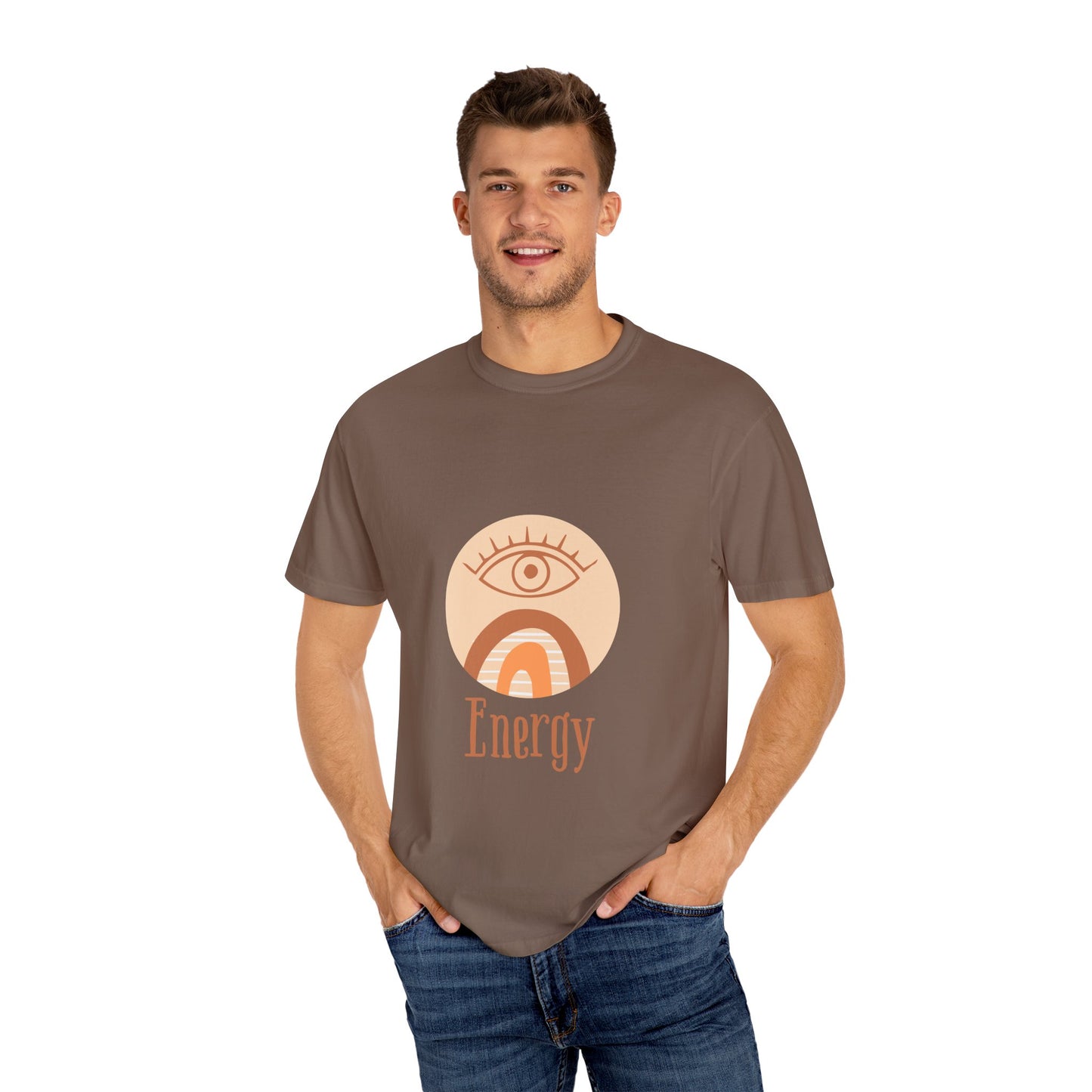 Energy Eye Unisex Garment-Dyed T-Shirt