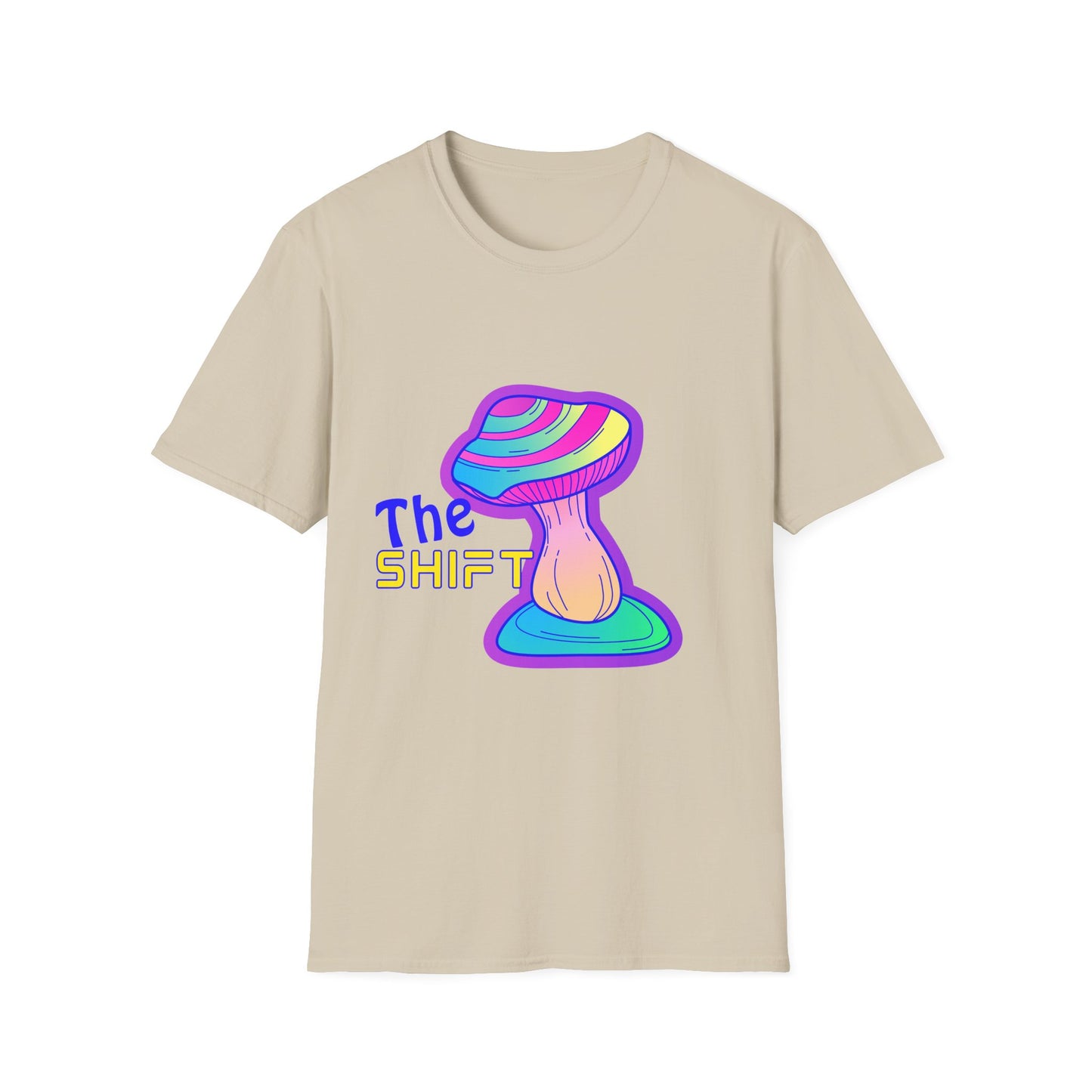 Colorful Psychedelic Unisex T-Shirt - 'The Shift' Graphic Tee for Festivals & Everyday Wear