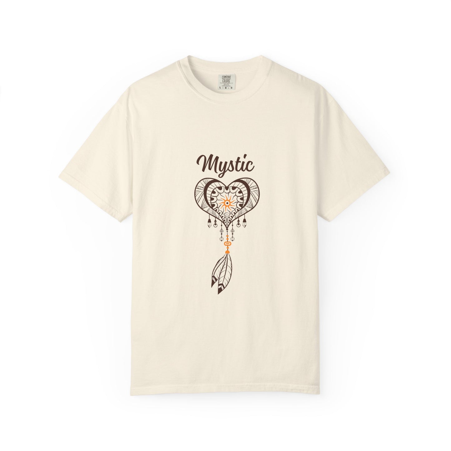 Mystic Heart Unisex T-shirt – Bohemian Style Graphic Tee