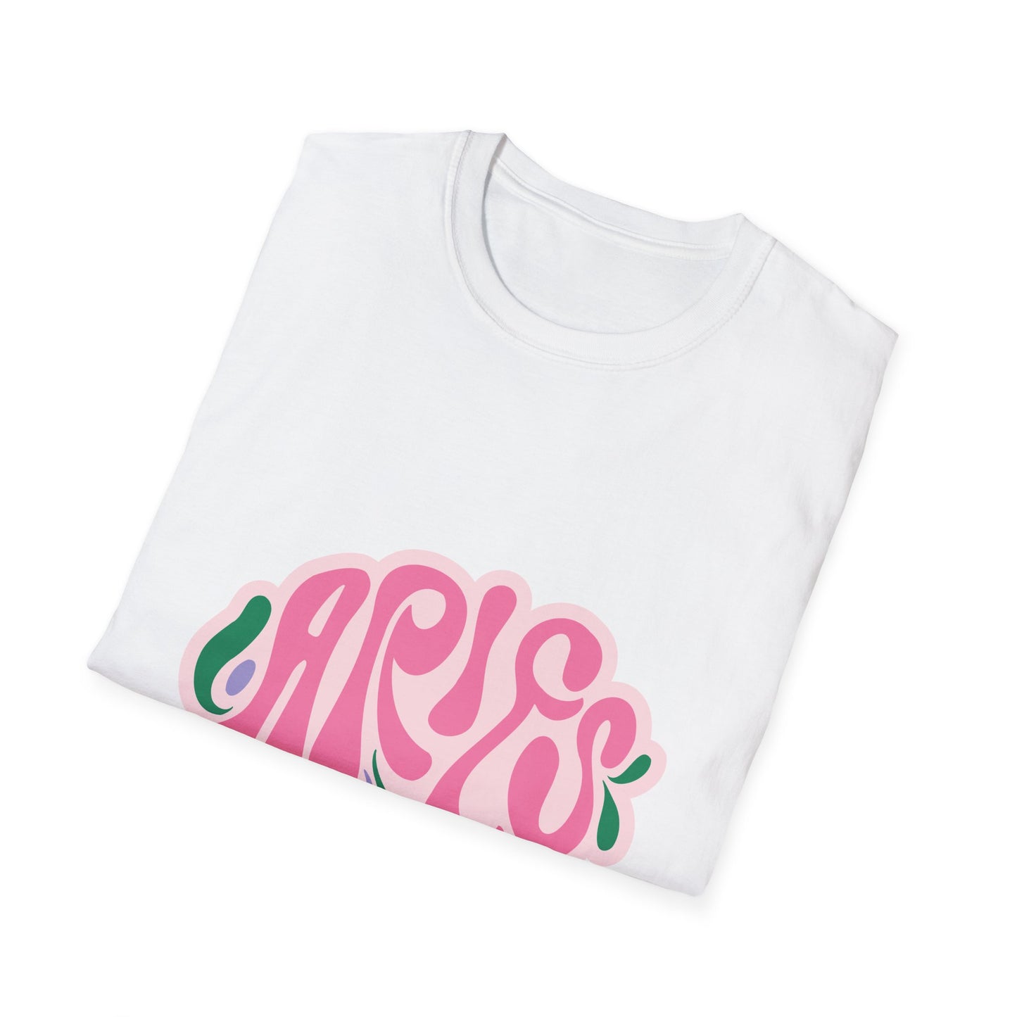 Aries Retro Graphic T-Shirt - Unisex Softstyle Tee, Astrology Gift