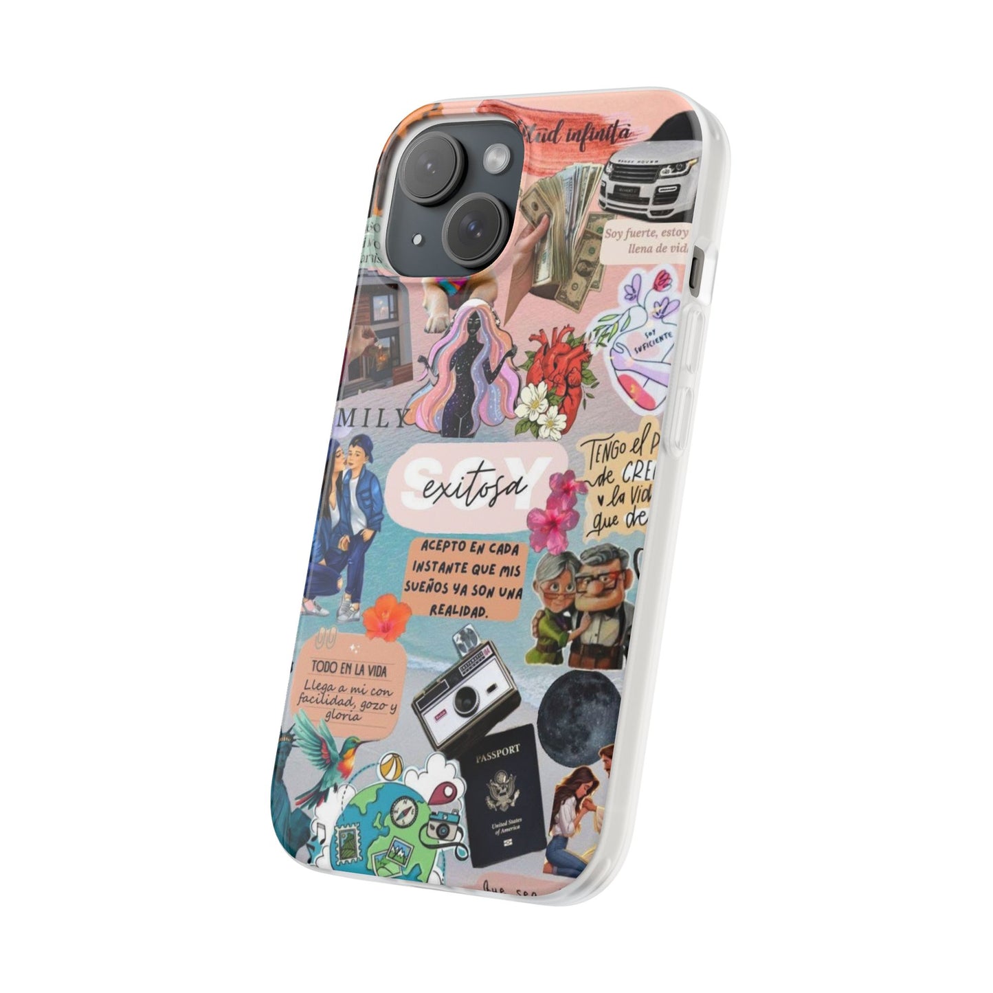 Colorful Inspirational Phone Case, Motivational iPhone Cover, Fun Phone Accessory, Unique Gift for Creative Souls, Flexible Cases for [...]