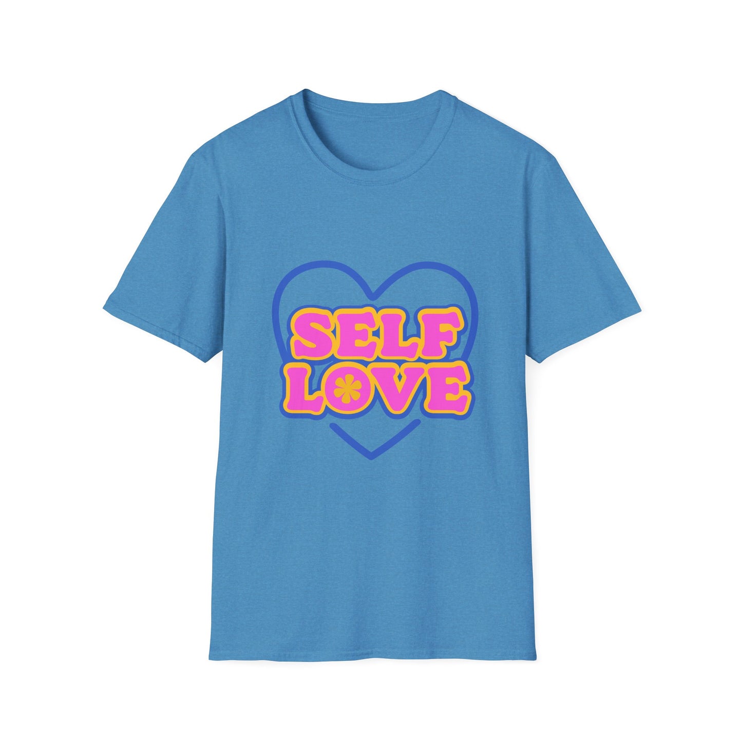 Unisex Self Love T-Shirt - Softstyle Graphic Tee for Empowerment and Self-Care