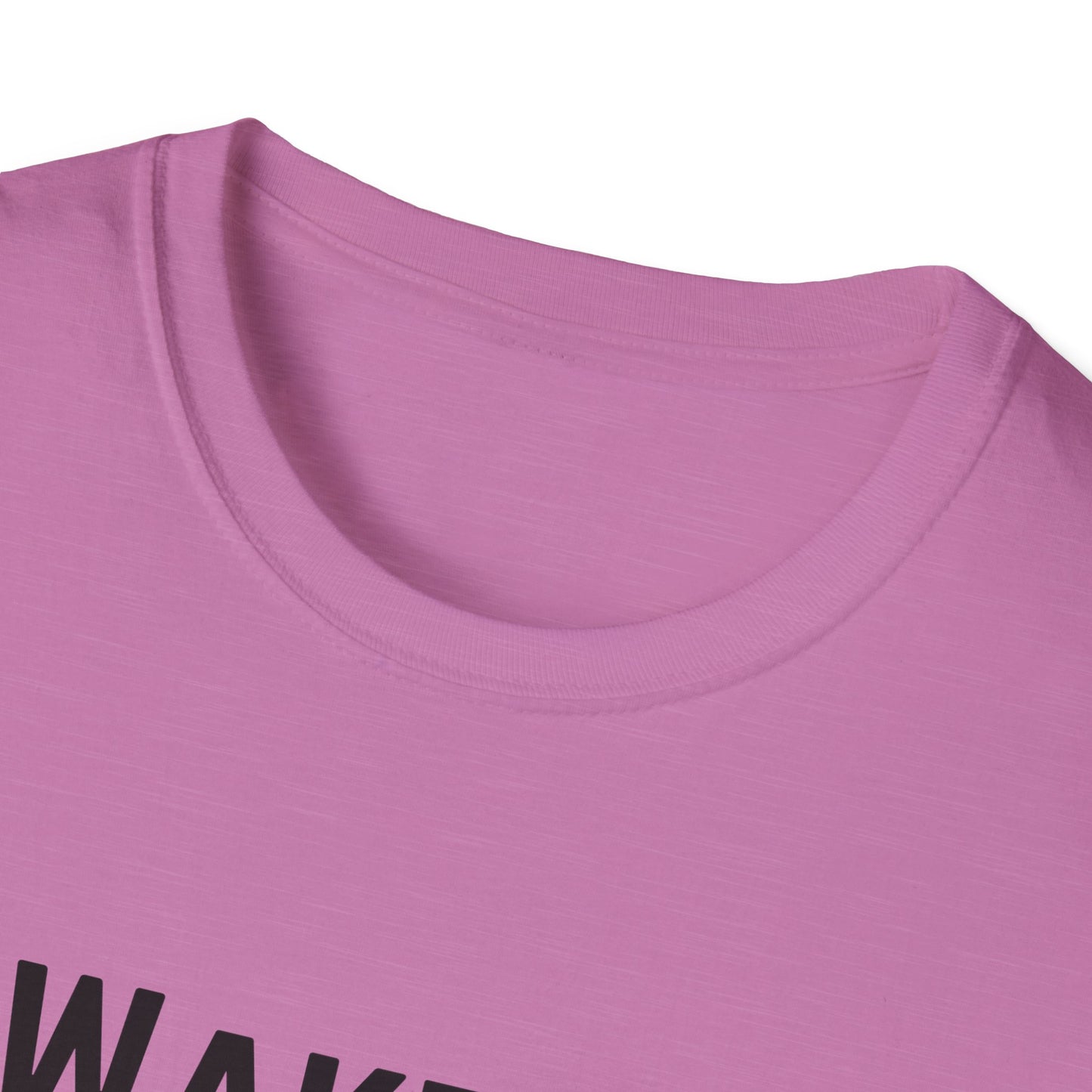 Wake Up Unisex Softstyle T-Shirt - Stylish and Comfy Tee for Daily Inspiration