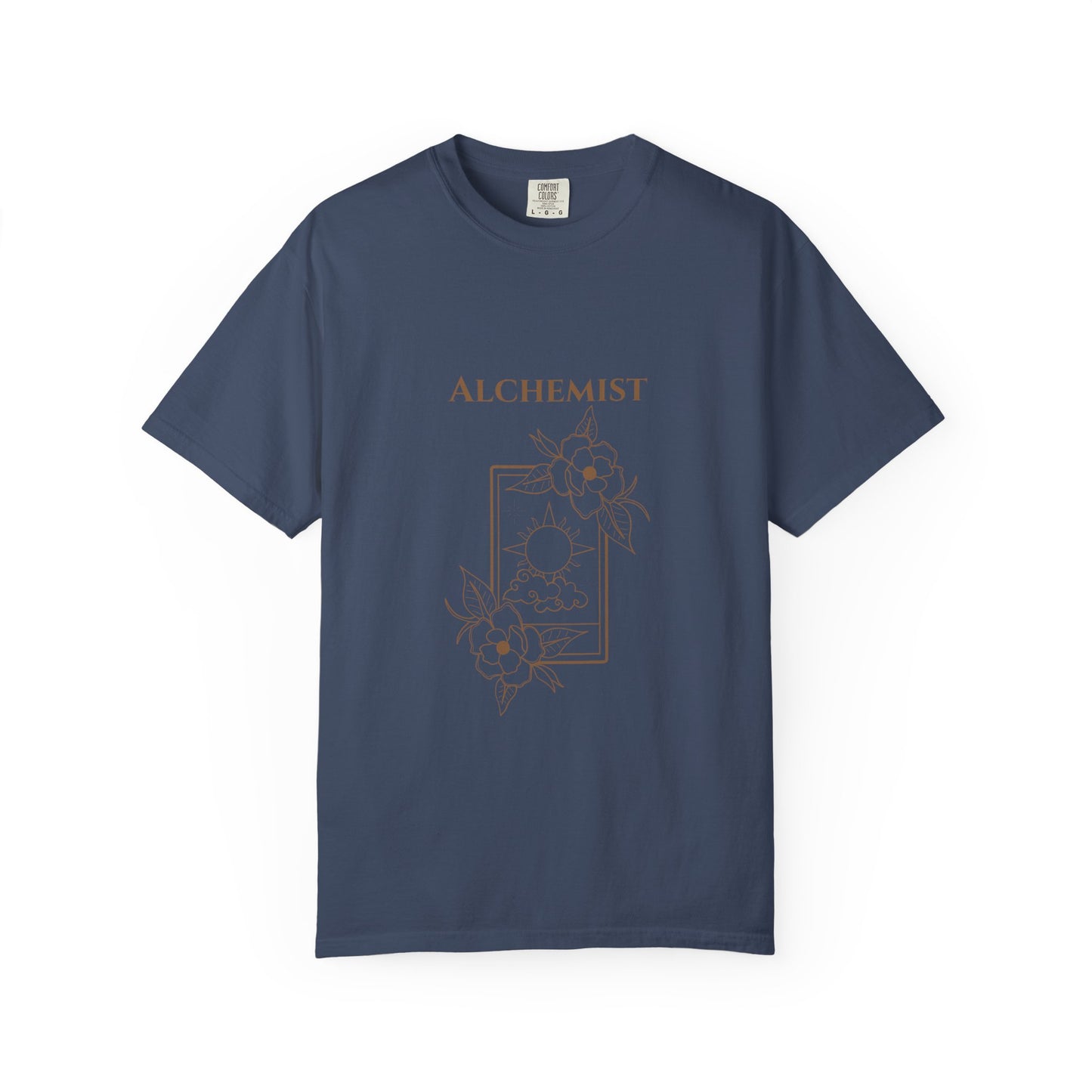 Alchemy Floral Unisex T-Shirt - Boho Style Graphic Tee