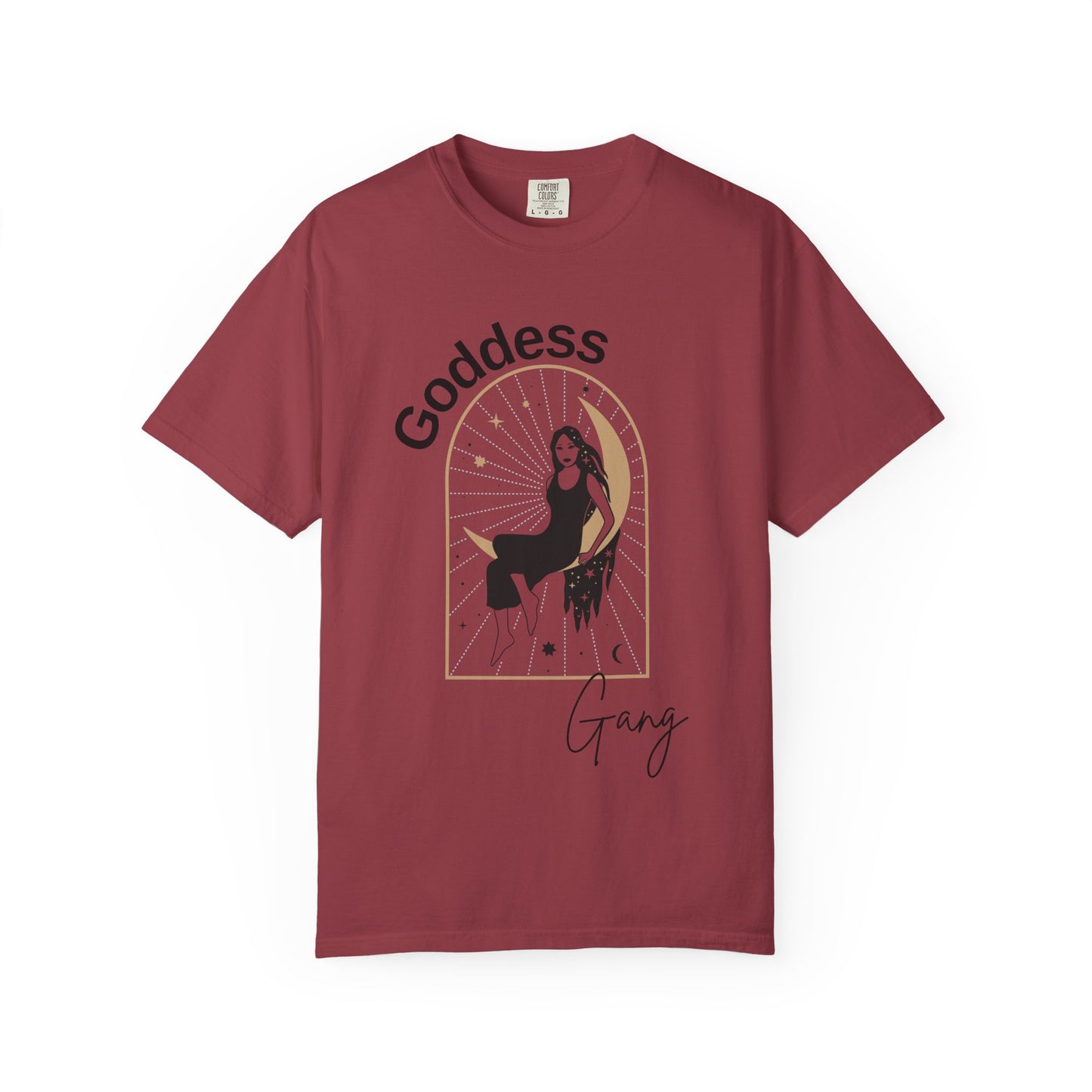Goddess Gang Unisex Garment-Dyed T-Shirt – Empowering Fashion for Every Occasion