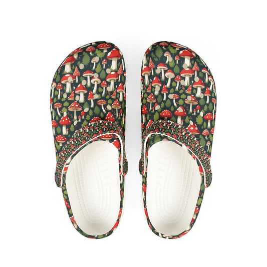 Mushroom Print EVA Foam Clogs for Comfortable Everyday Wear, Garden Shoes, Fun House Slippers, Unique Footwear, Perfect Gift for [...]