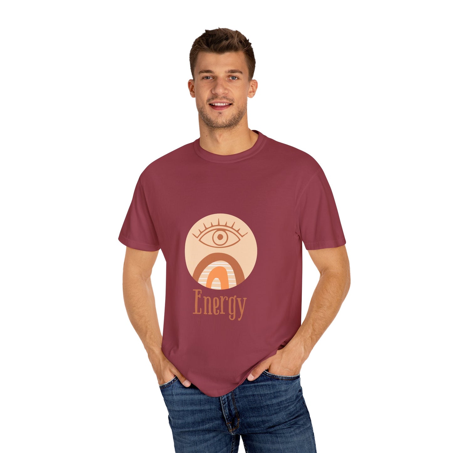 Energy Eye Unisex Garment-Dyed T-Shirt