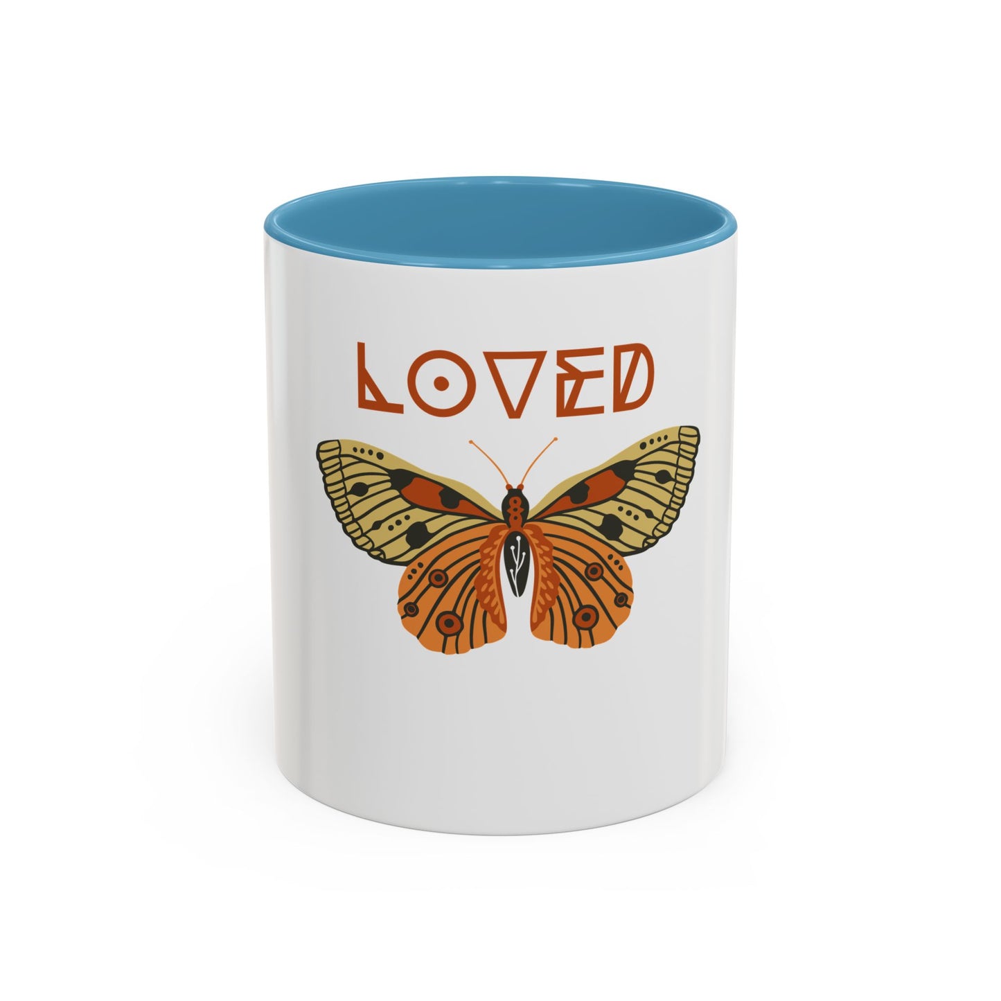 Butterfly Loved Coffee Mug - Perfect Gift for Nature Lovers, Motivational Mug, Inspirational Kitchen Decor, Birthday Present, Everyday Use