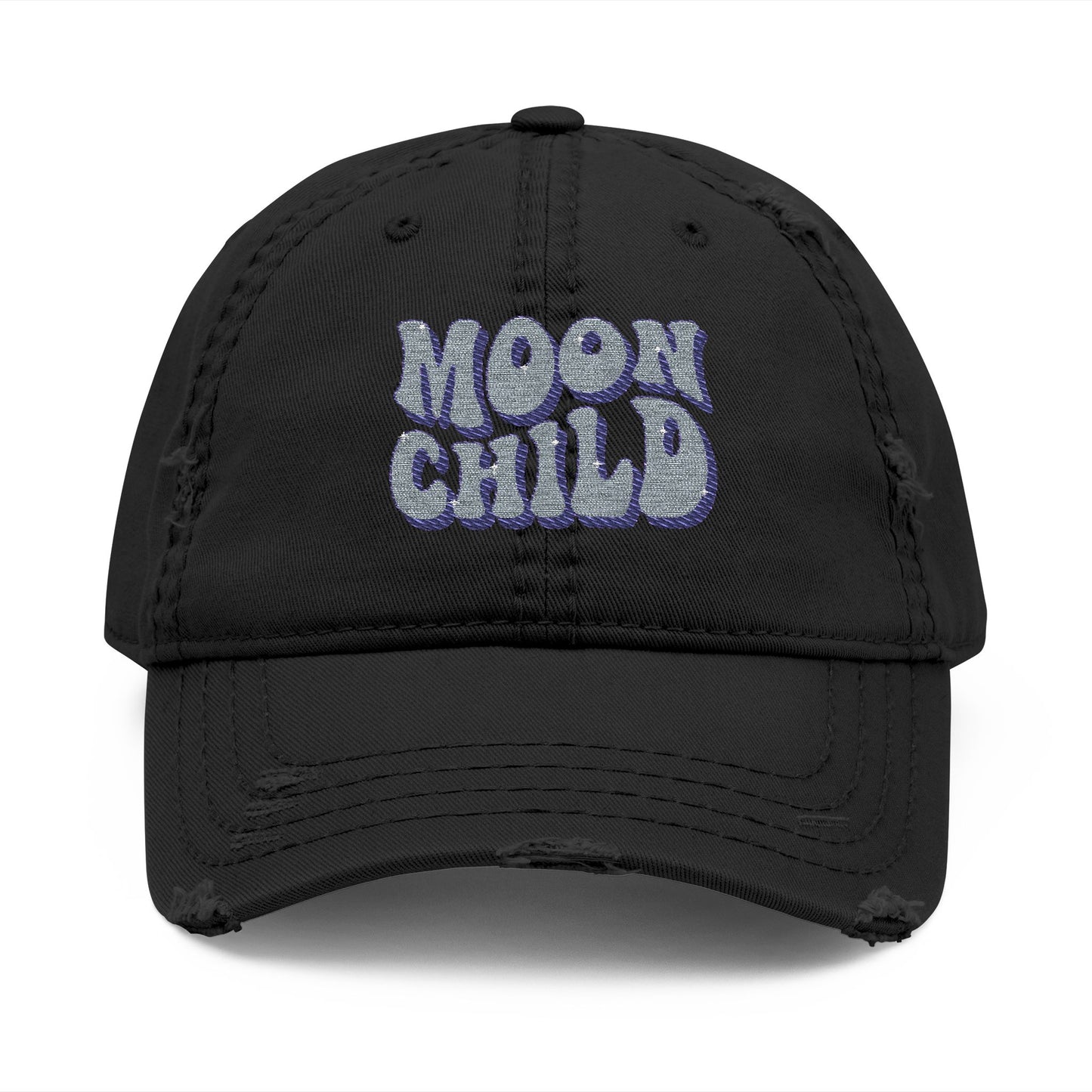 Distressed Dad Hat (Embroidery)