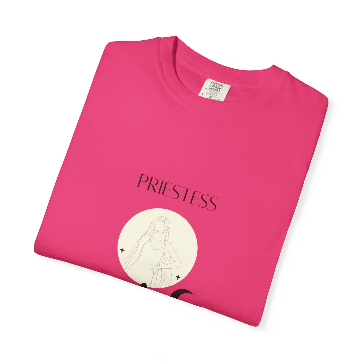 Bohemian Priestess T-Shirt | Unisex Garment-Dyed Tee for Spiritual Souls