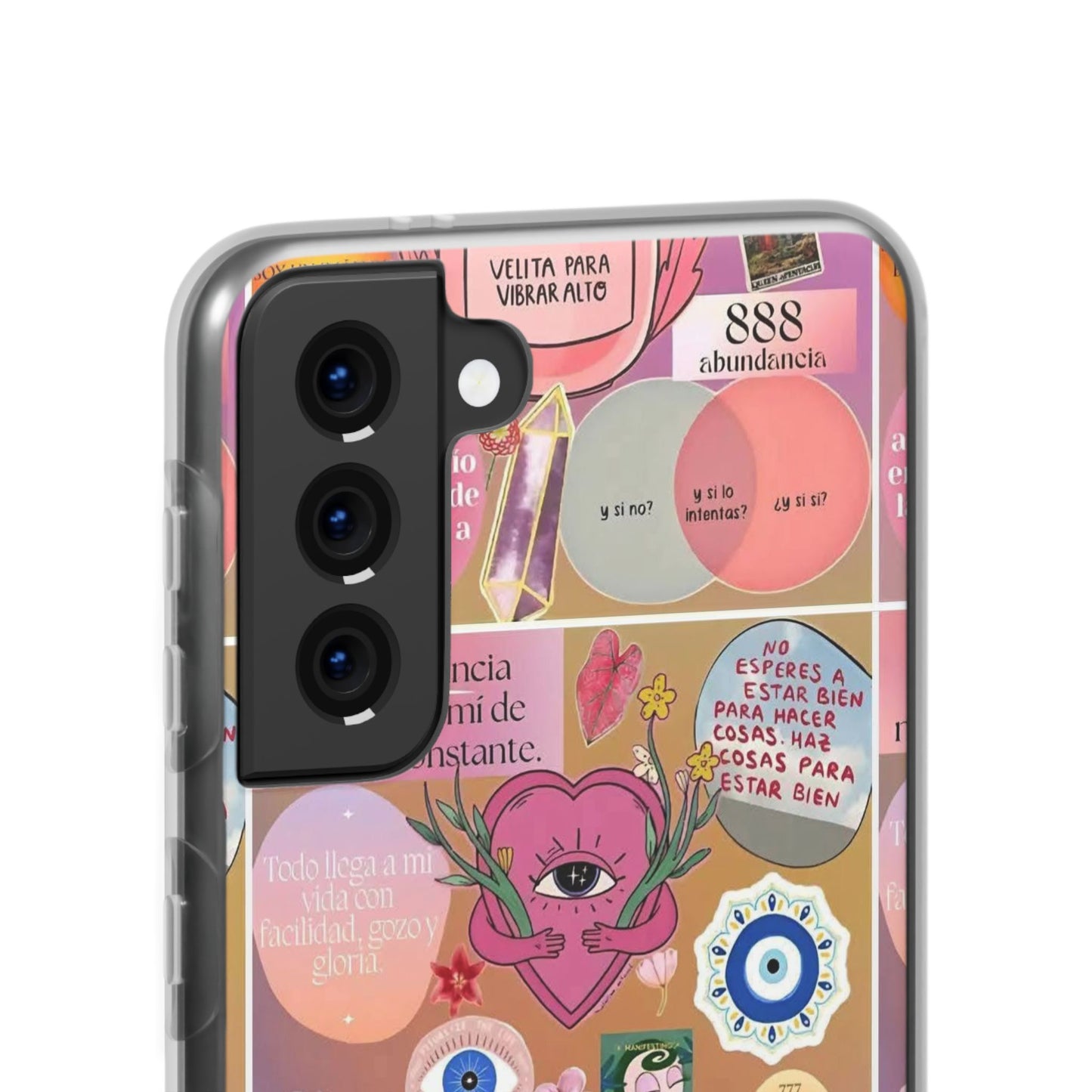 Colorful Affirmation Phone Cases, Positive Vibe Cases for iPhone, Flexible Phone Protection, Unique Gifts for Friends