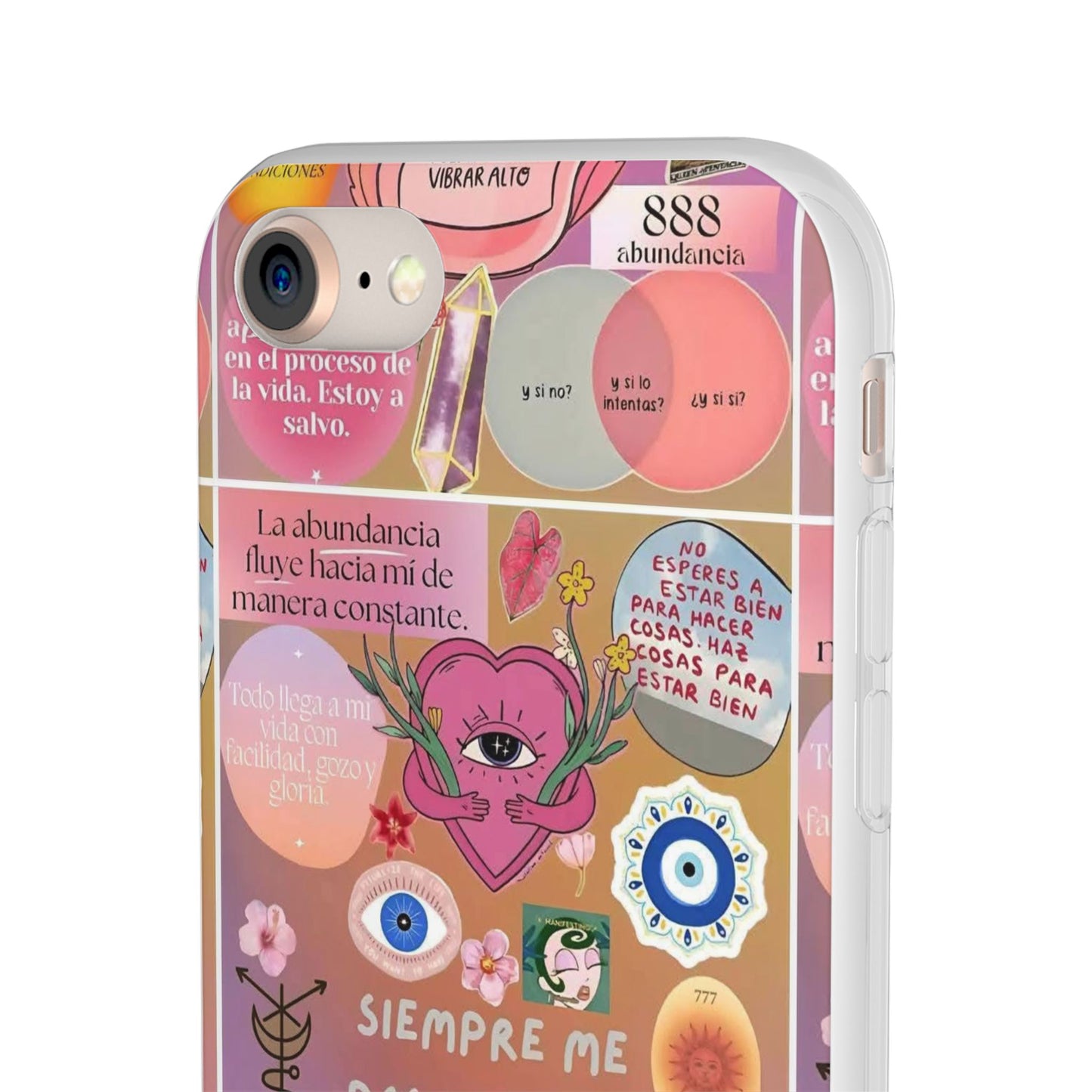 Colorful Affirmation Phone Cases, Positive Vibe Cases for iPhone, Flexible Phone Protection, Unique Gifts for Friends