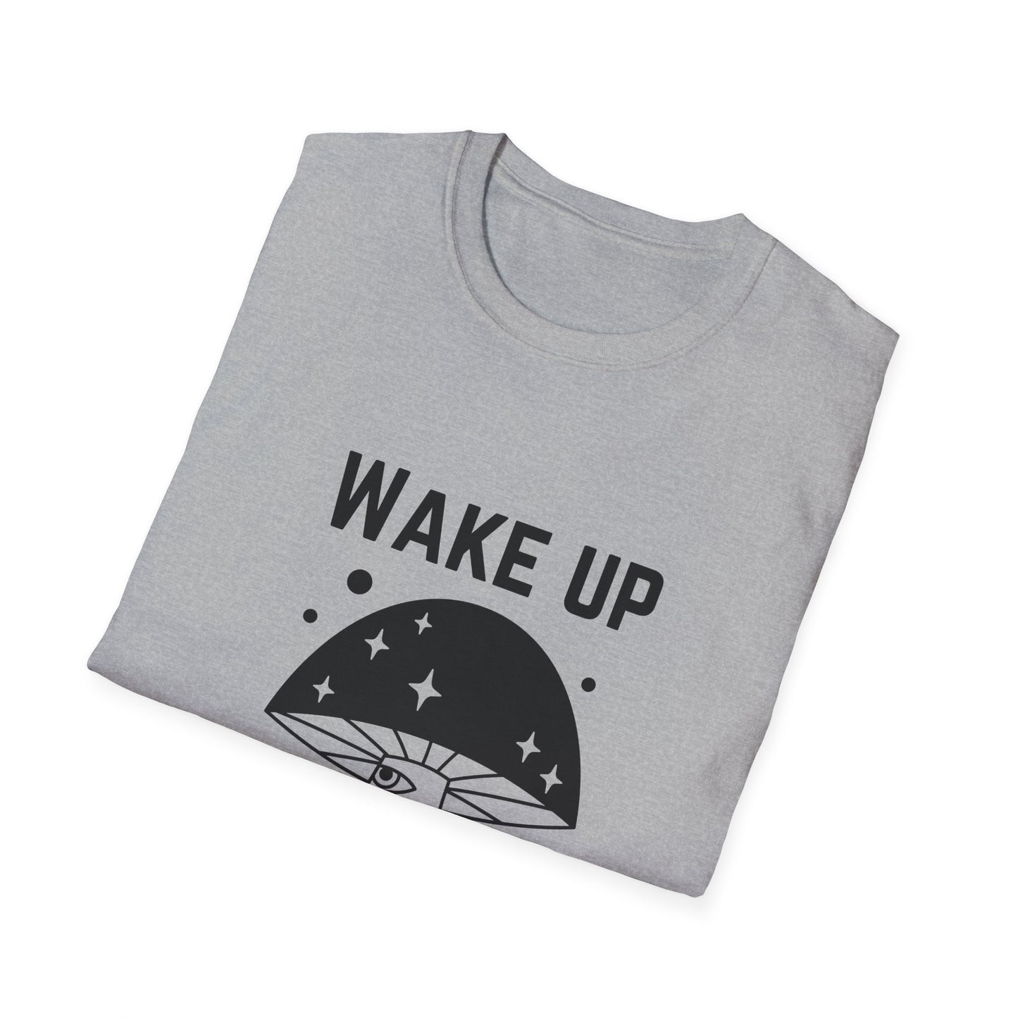 Wake Up Unisex Softstyle T-Shirt - Stylish and Comfy Tee for Daily Inspiration