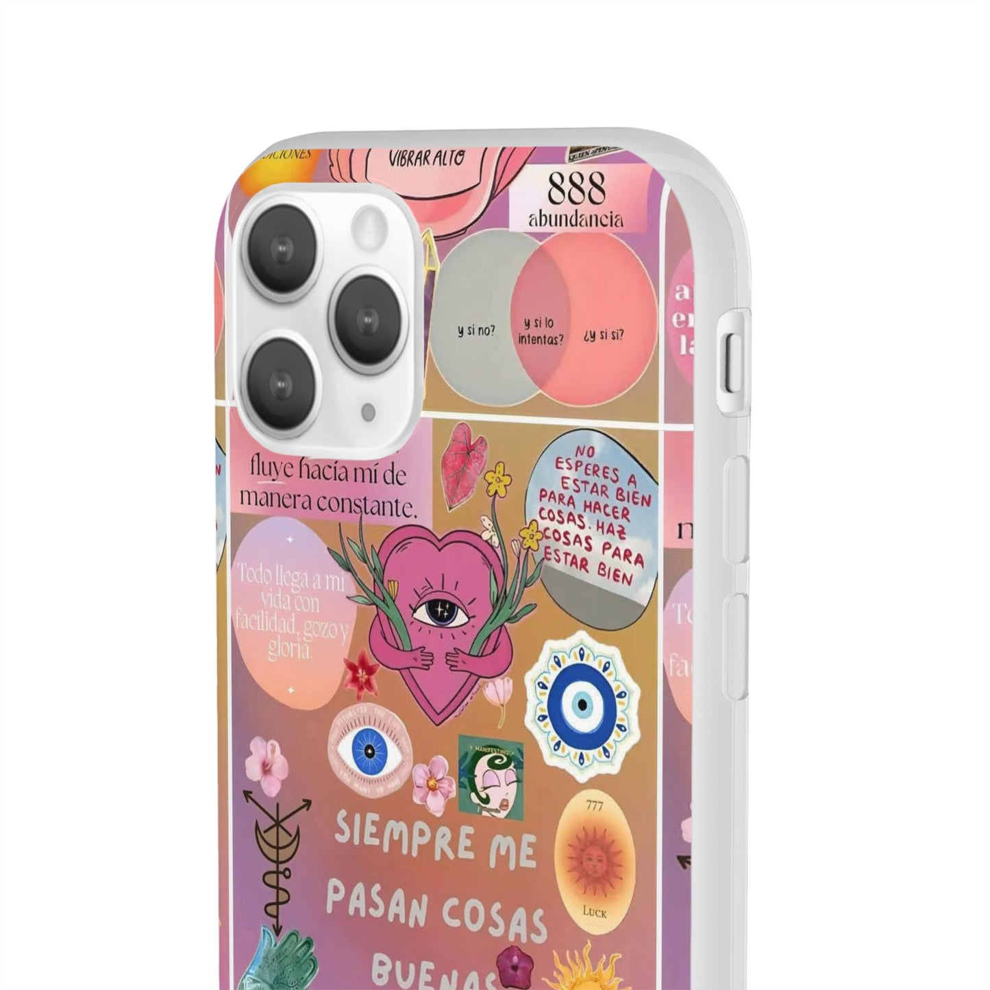 Colorful Affirmation Phone Cases, Positive Vibe Cases for iPhone, Flexible Phone Protection, Unique Gifts for Friends