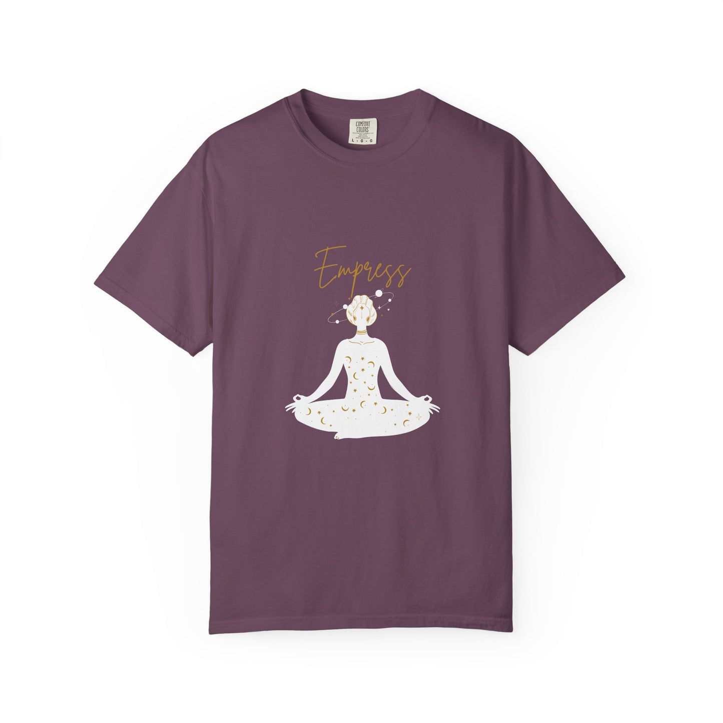 Bohemian Empress T-Shirt – Relaxed Fit, Mindfulness Design