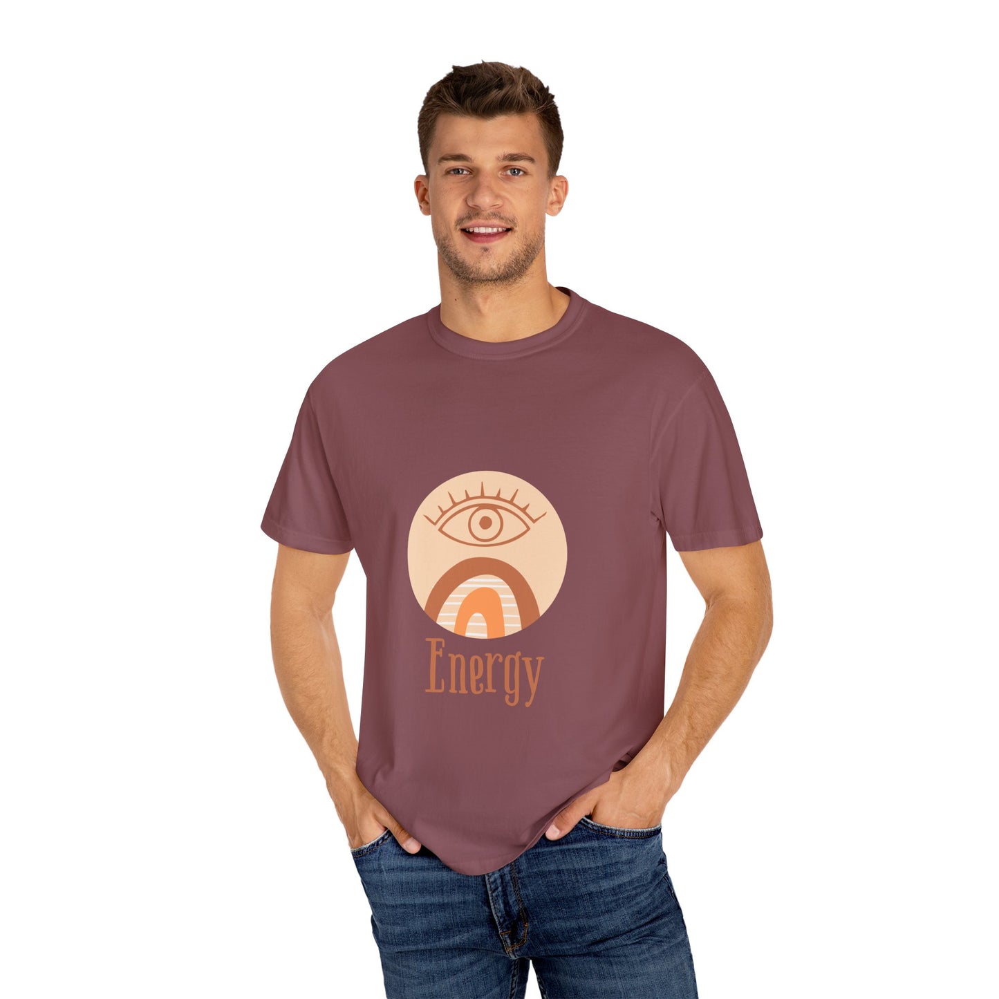 Energy Eye Unisex Garment-Dyed T-Shirt