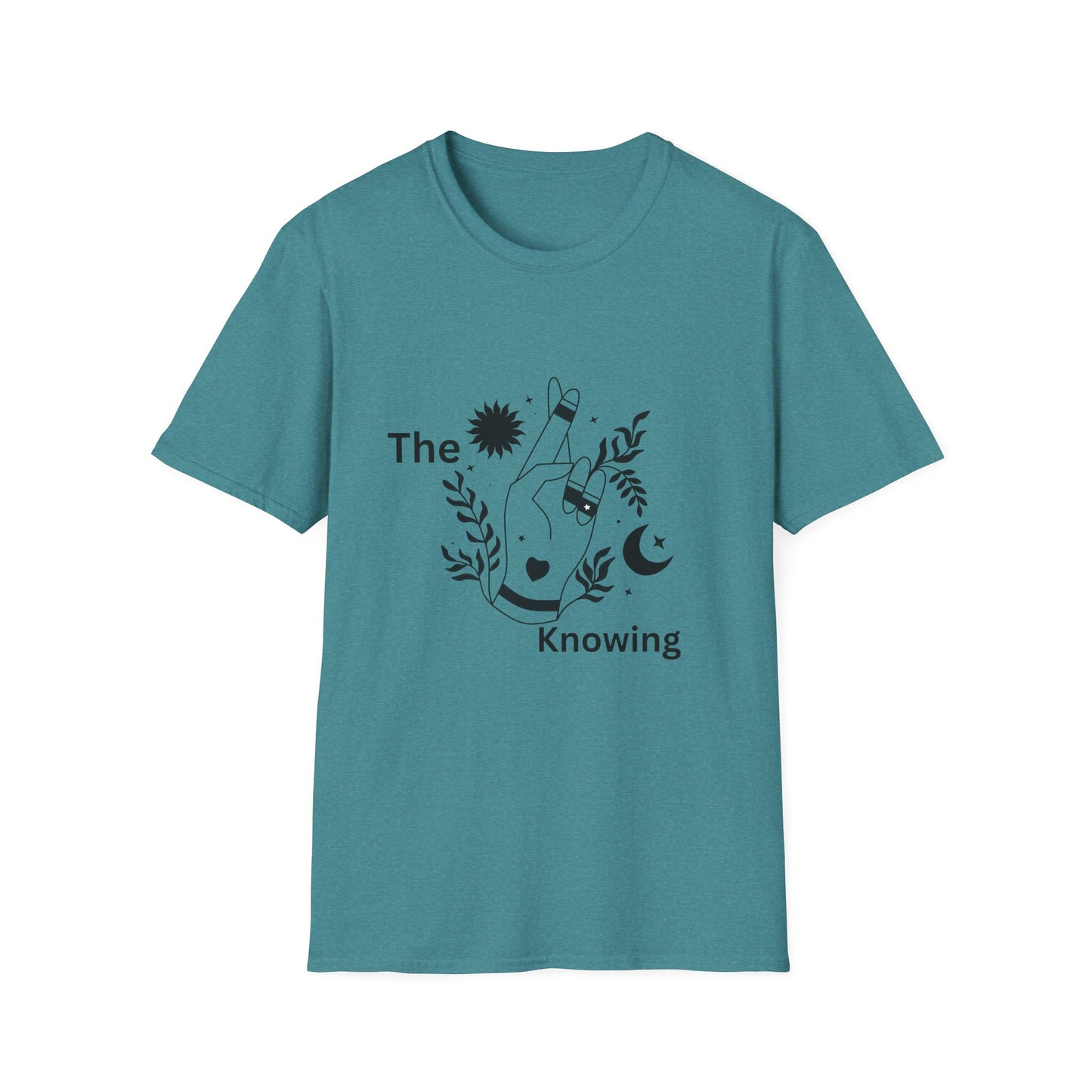 Unisex Softstyle T-Shirt - "The Knowing" Floral Graphic Tee