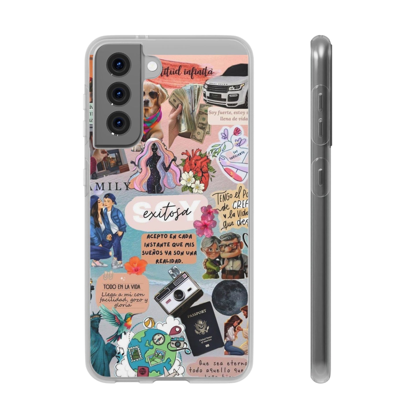 Colorful Inspirational Phone Case, Motivational iPhone Cover, Fun Phone Accessory, Unique Gift for Creative Souls, Flexible Cases for [...]