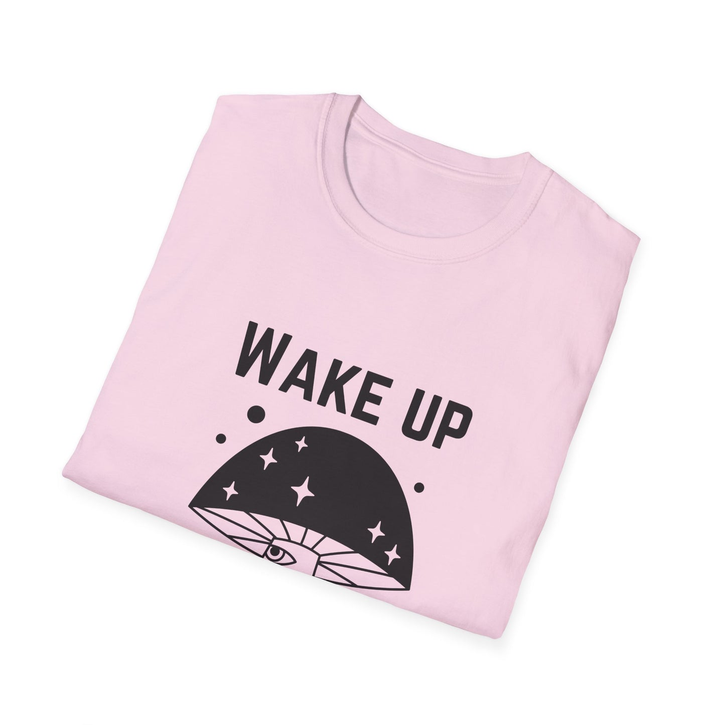 Wake Up Unisex Softstyle T-Shirt - Stylish and Comfy Tee for Daily Inspiration