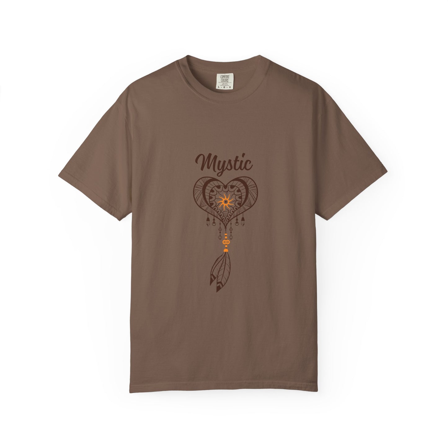 Mystic Heart Unisex T-shirt – Bohemian Style Graphic Tee