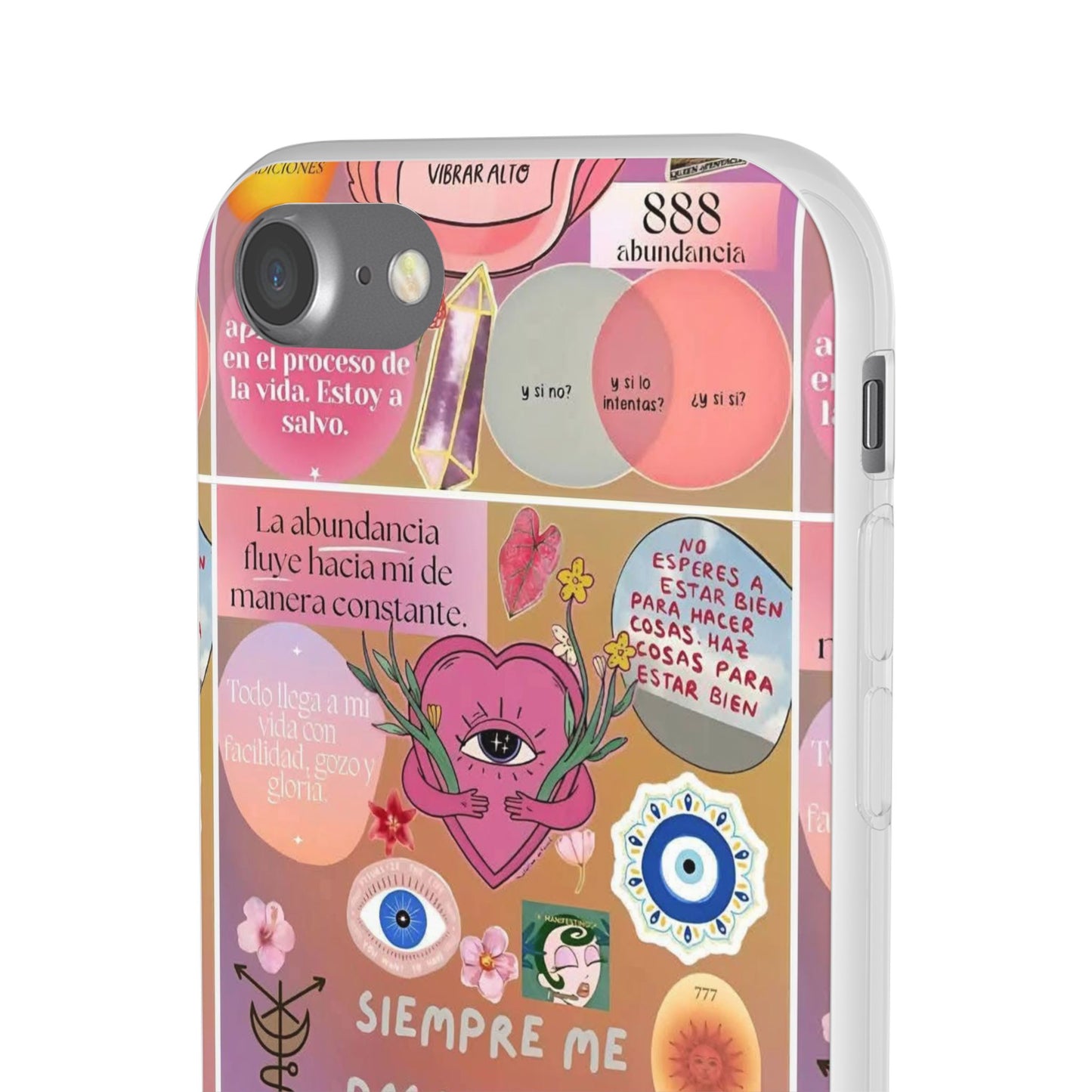 Colorful Affirmation Phone Cases, Positive Vibe Cases for iPhone, Flexible Phone Protection, Unique Gifts for Friends