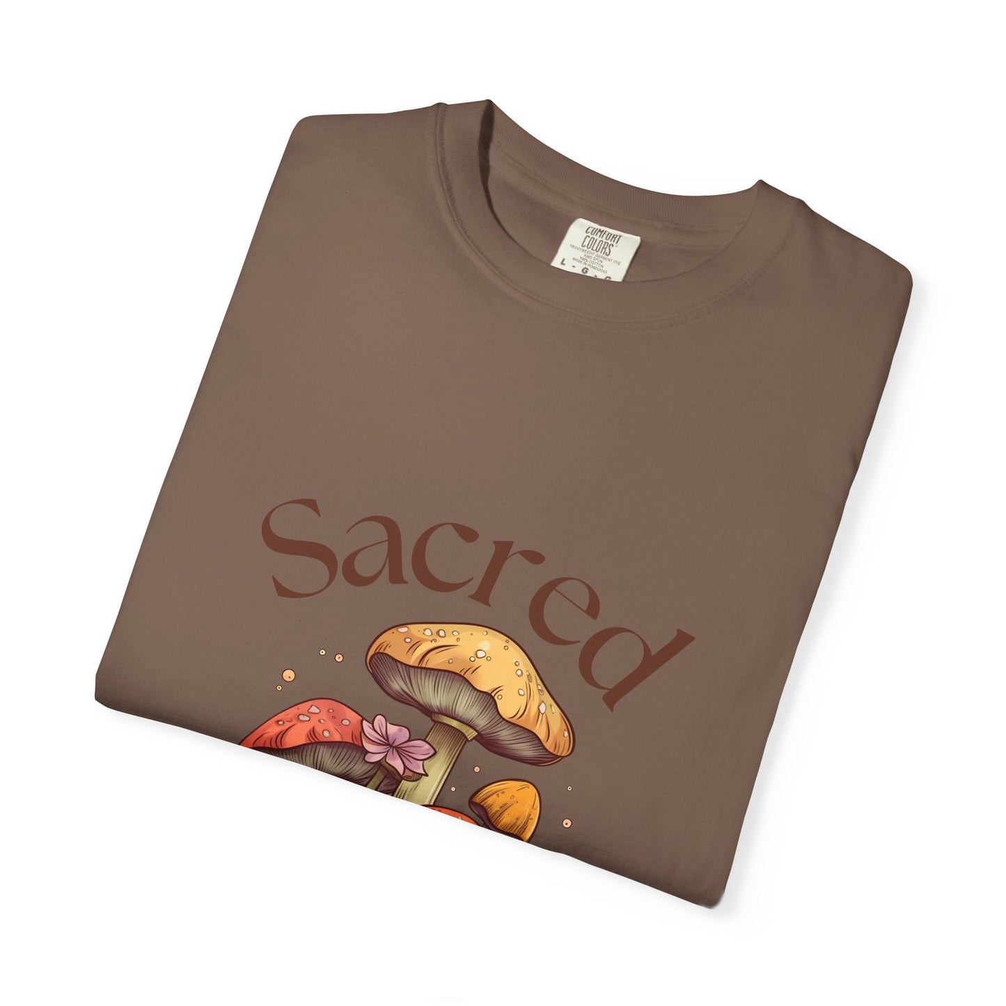 Sacred Mushroom Unisex Garment-Dyed T-Shirt