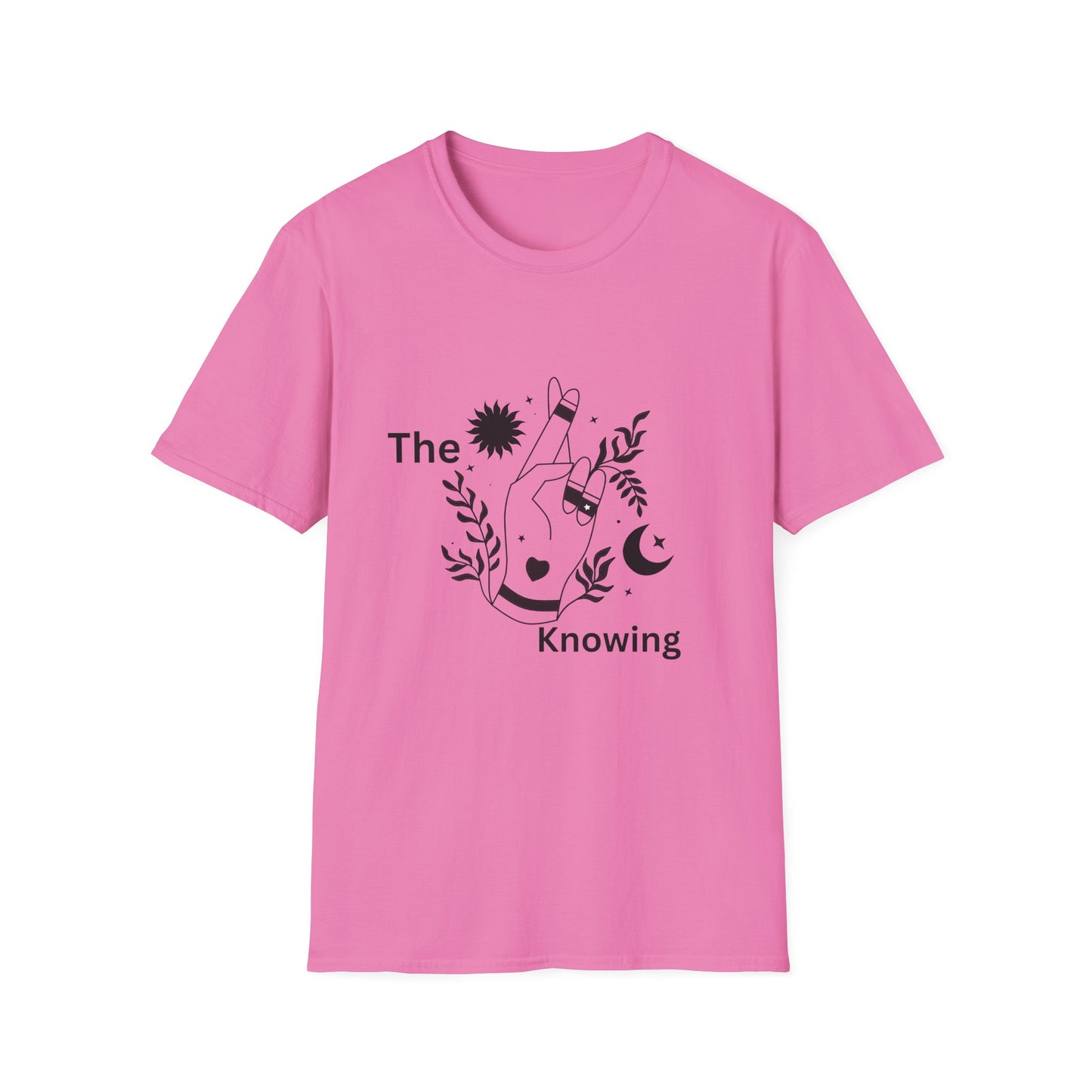 Unisex Softstyle T-Shirt - "The Knowing" Floral Graphic Tee